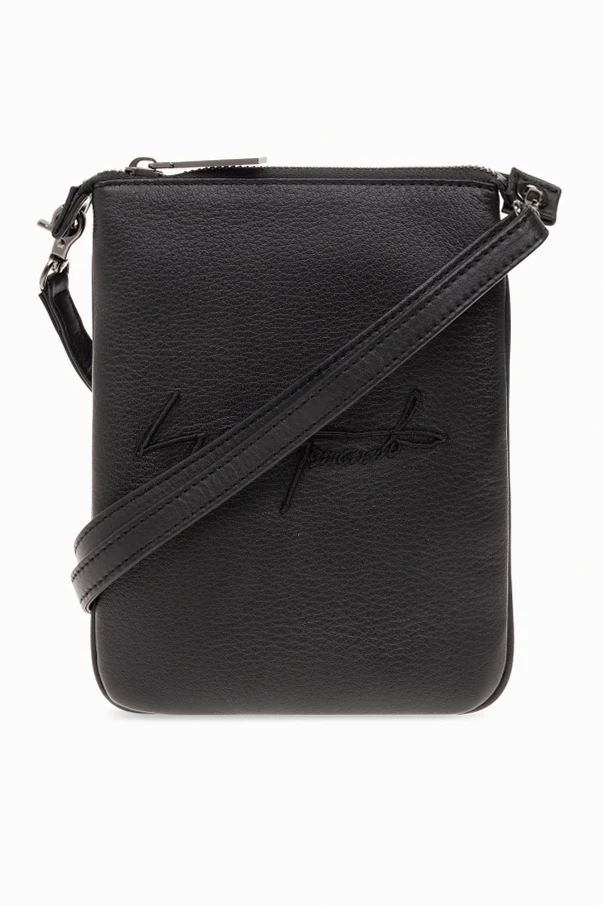 SCHWARZ Shoulder bag with logo