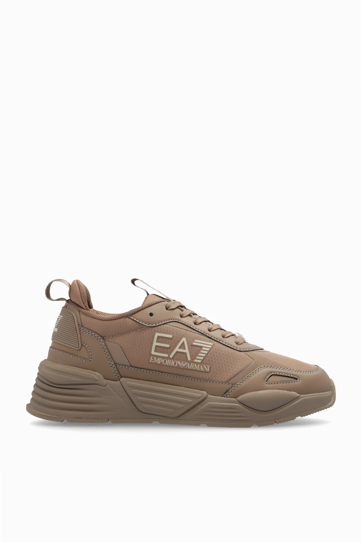 BROWN Lace-up sports shoes