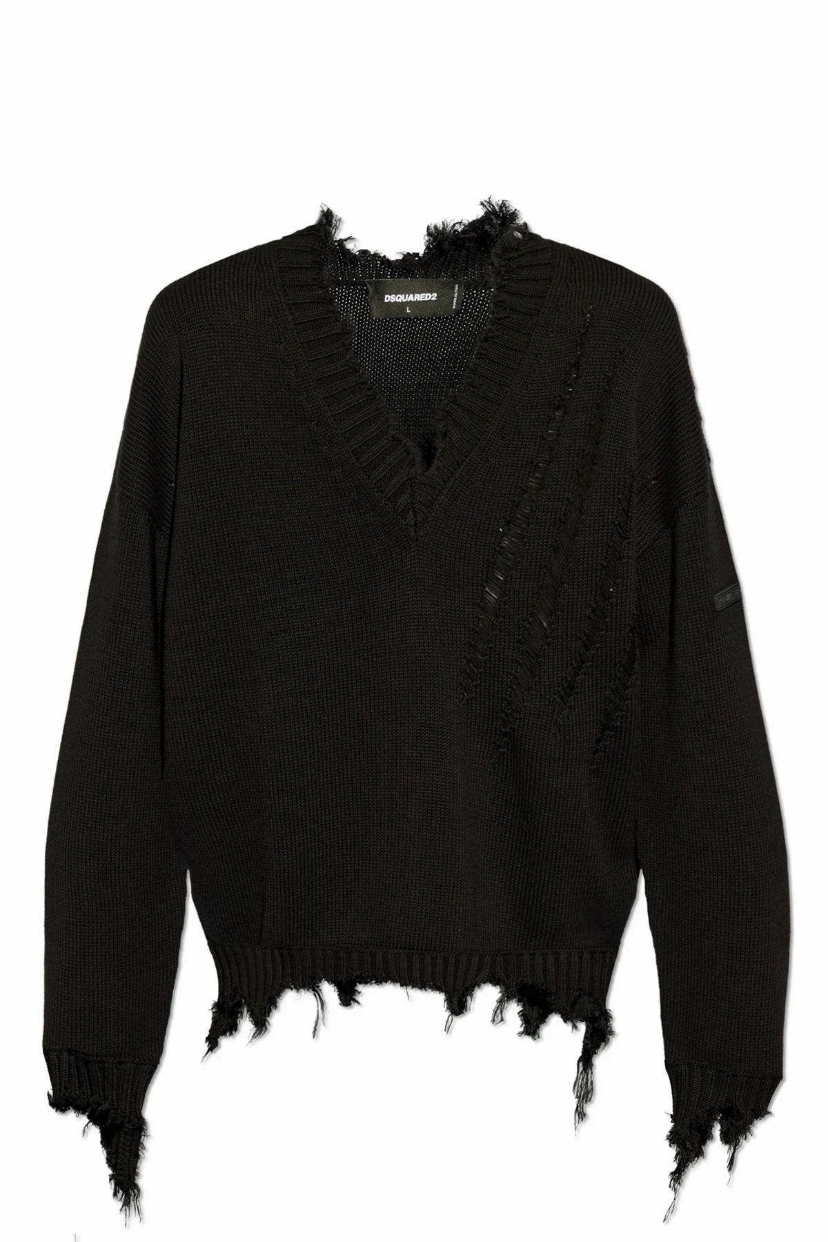 Pullover mit V-Ausschnitt
