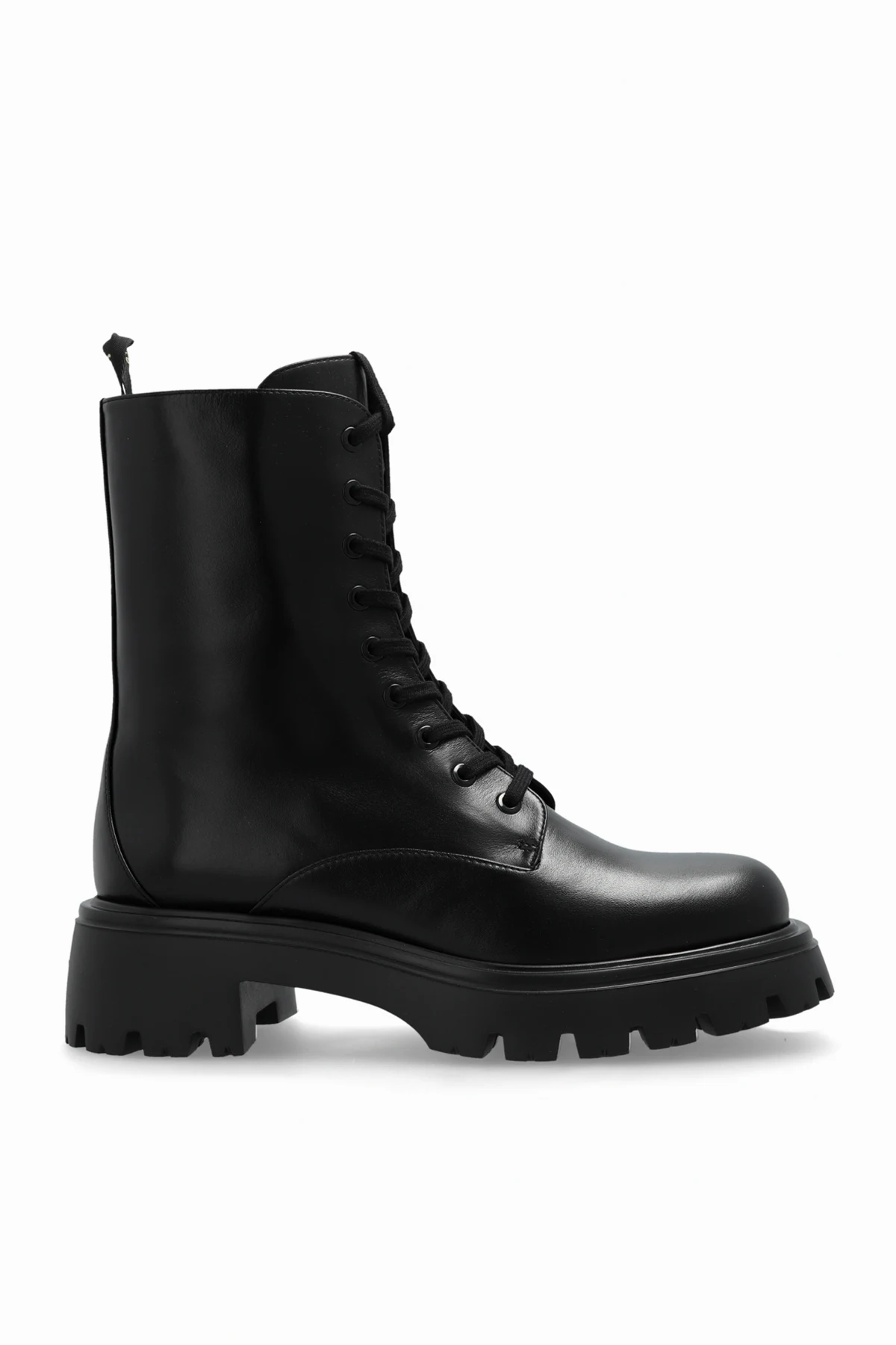 BLACK Leather boots Emerson