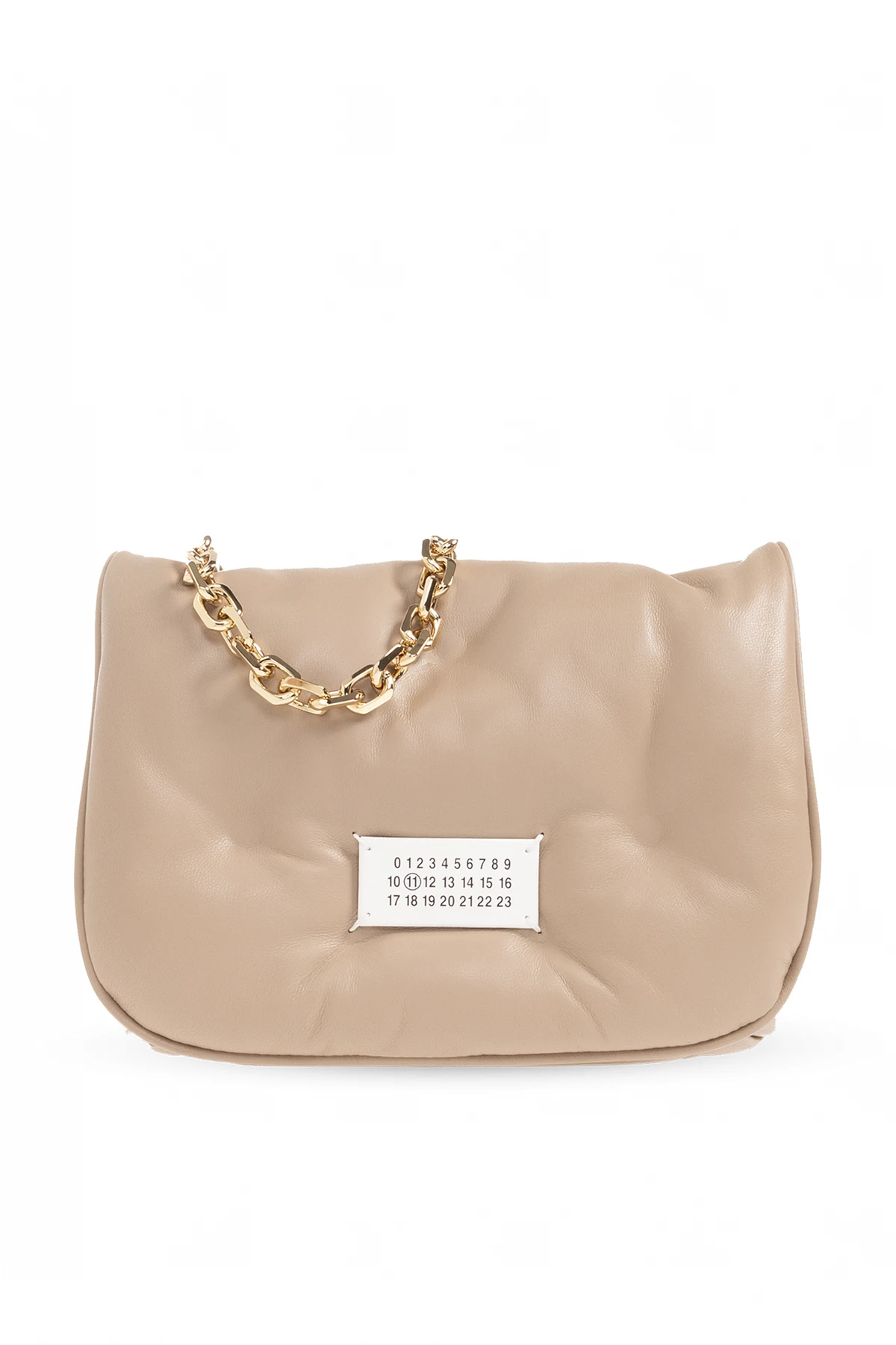 beige ‘Glam Slam’ shoulder bag