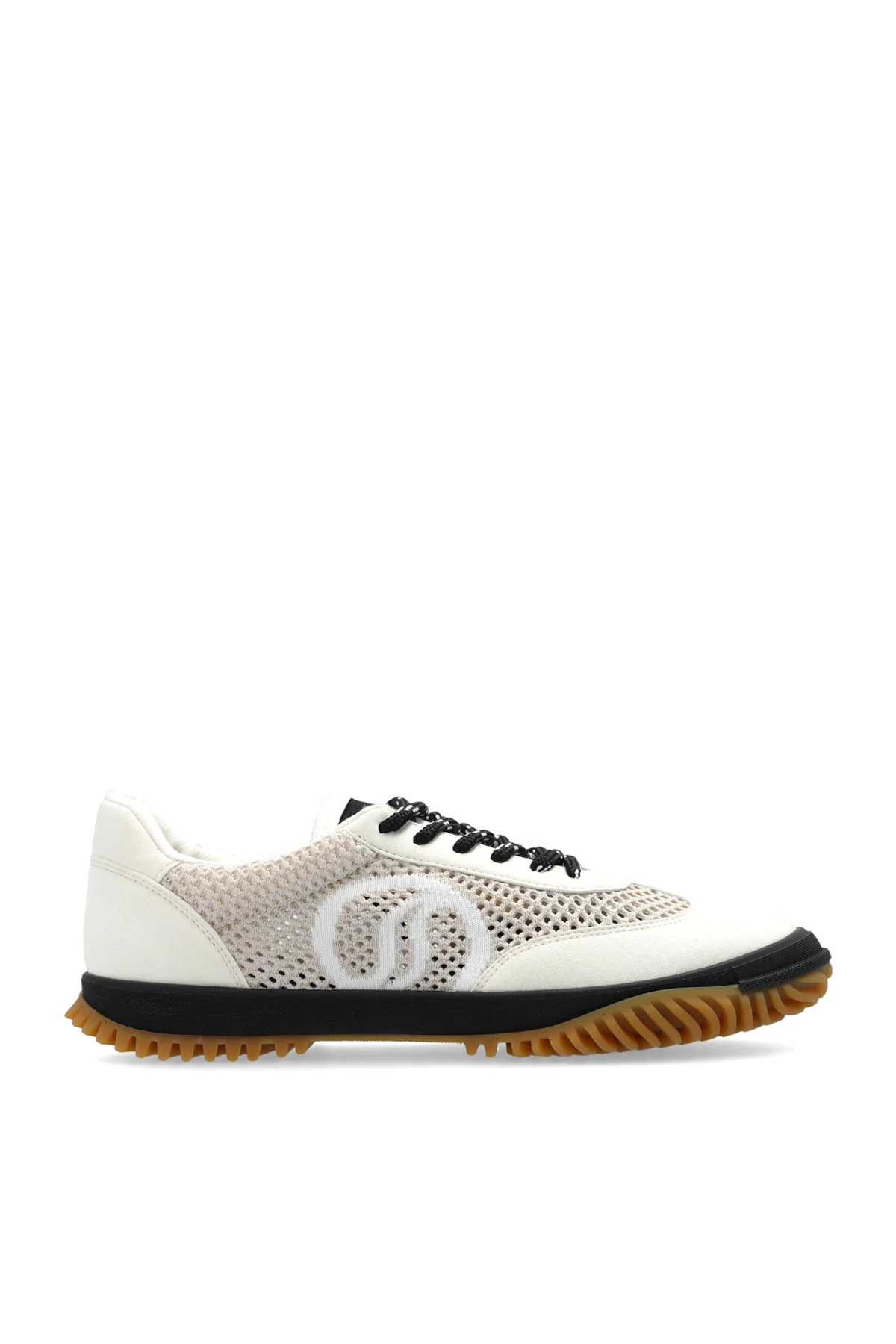 cream ‘S-Wave’ sports shoes