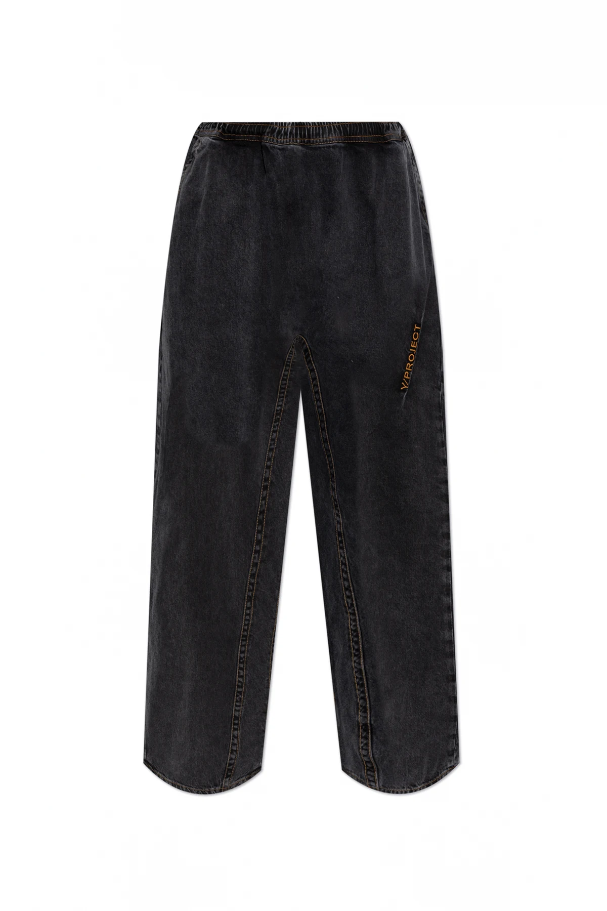 Jeans mit abgesenktem Schritt