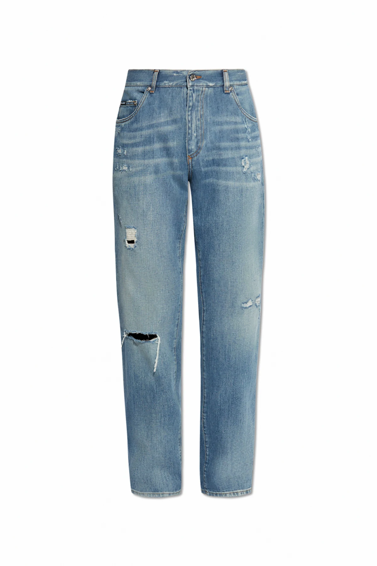 BLUE Jeans with flared legs