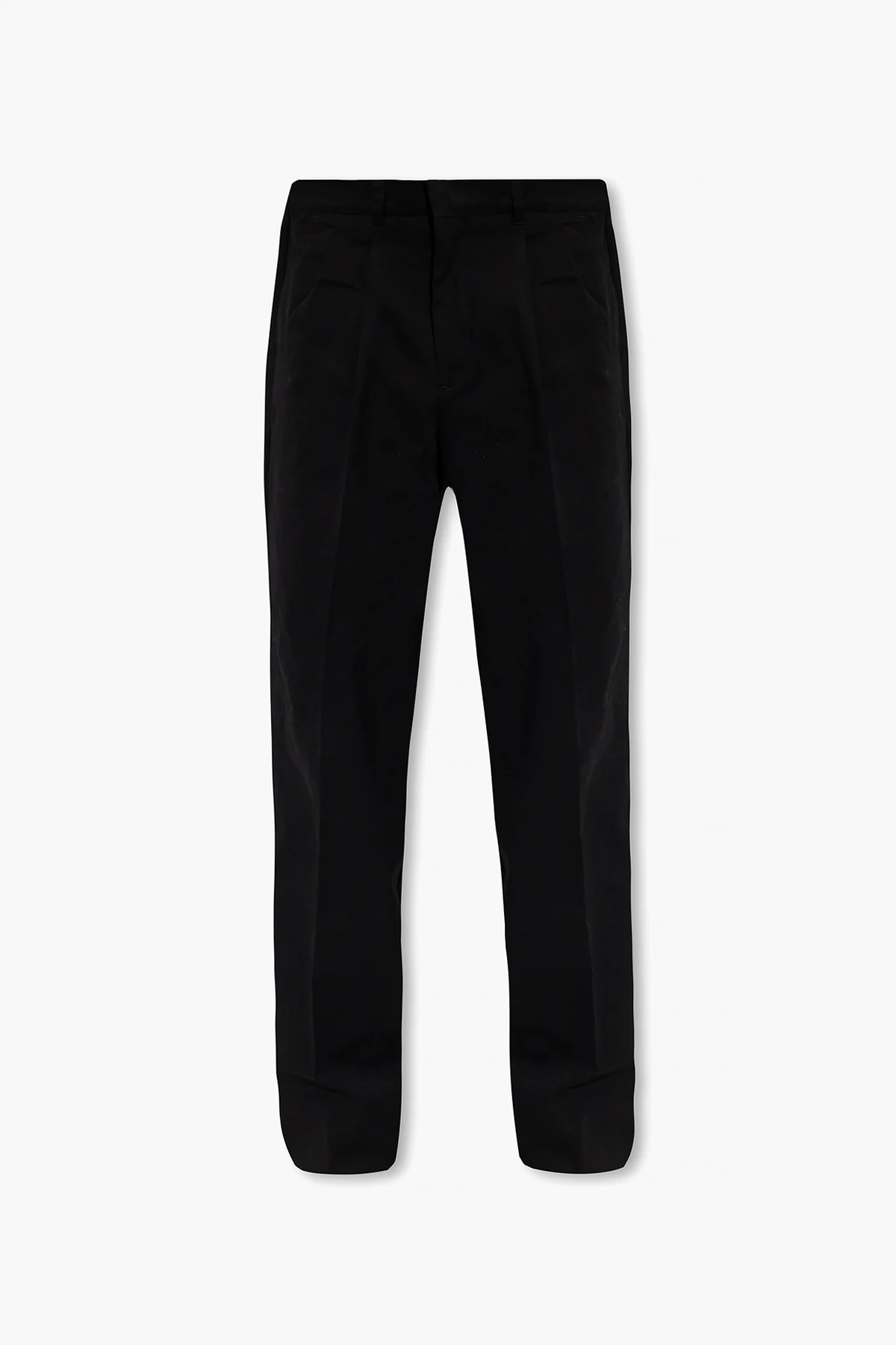 ‘Christopher’ pleat-front trousers