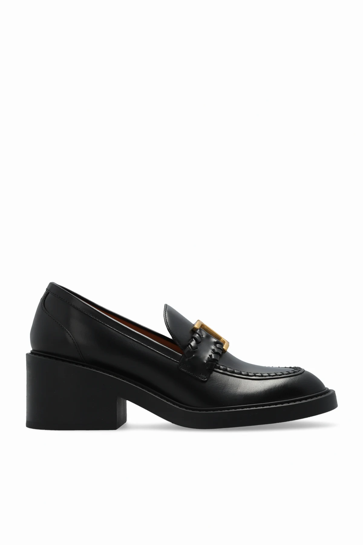 ‘Marcie’ heeled loafers