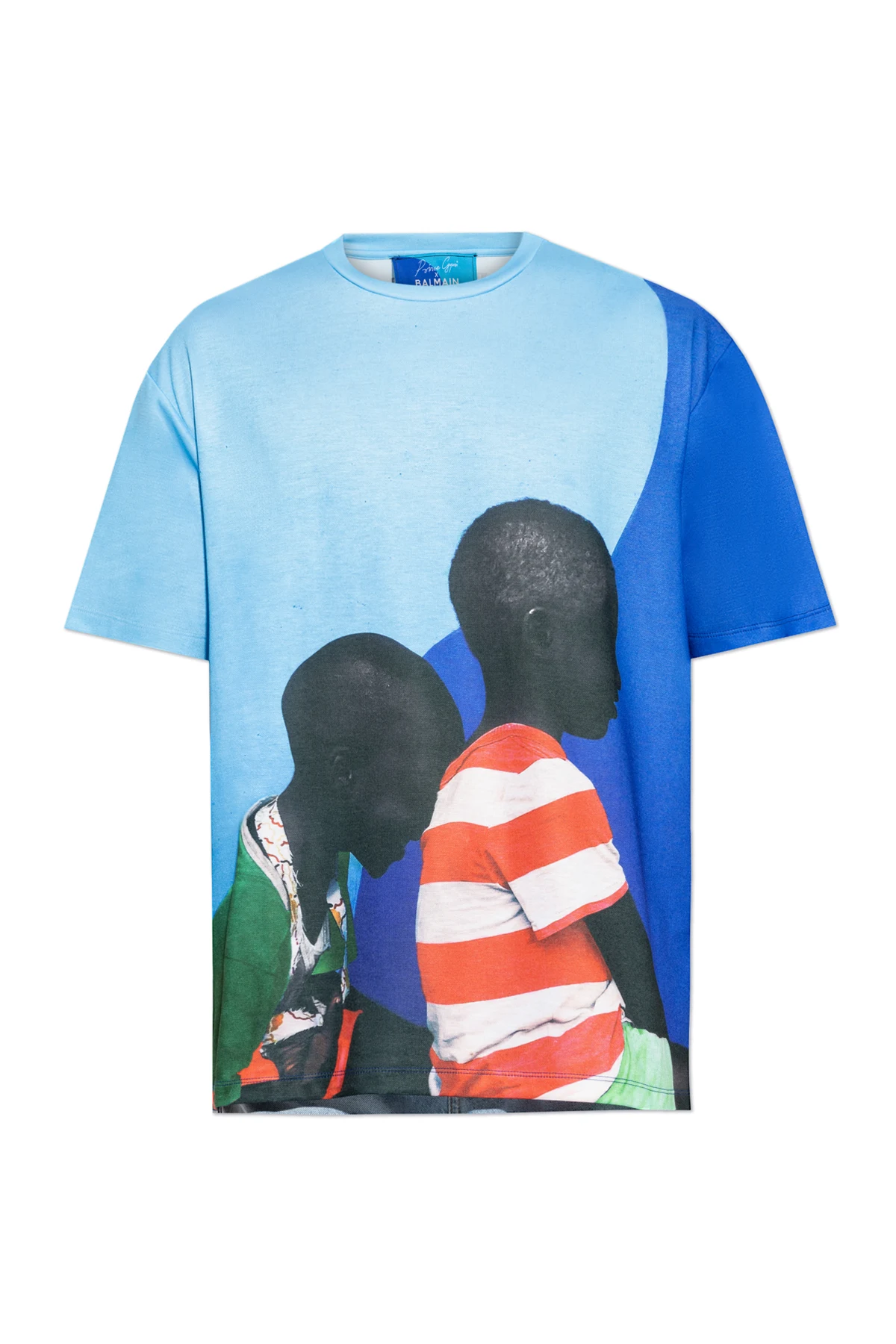 BLUE Balmain X Prince Gyasi