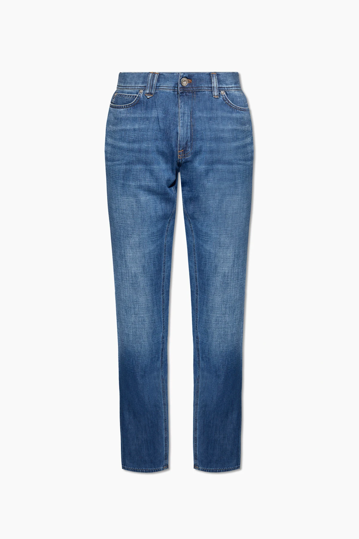 BLUE Jeans with straight legs