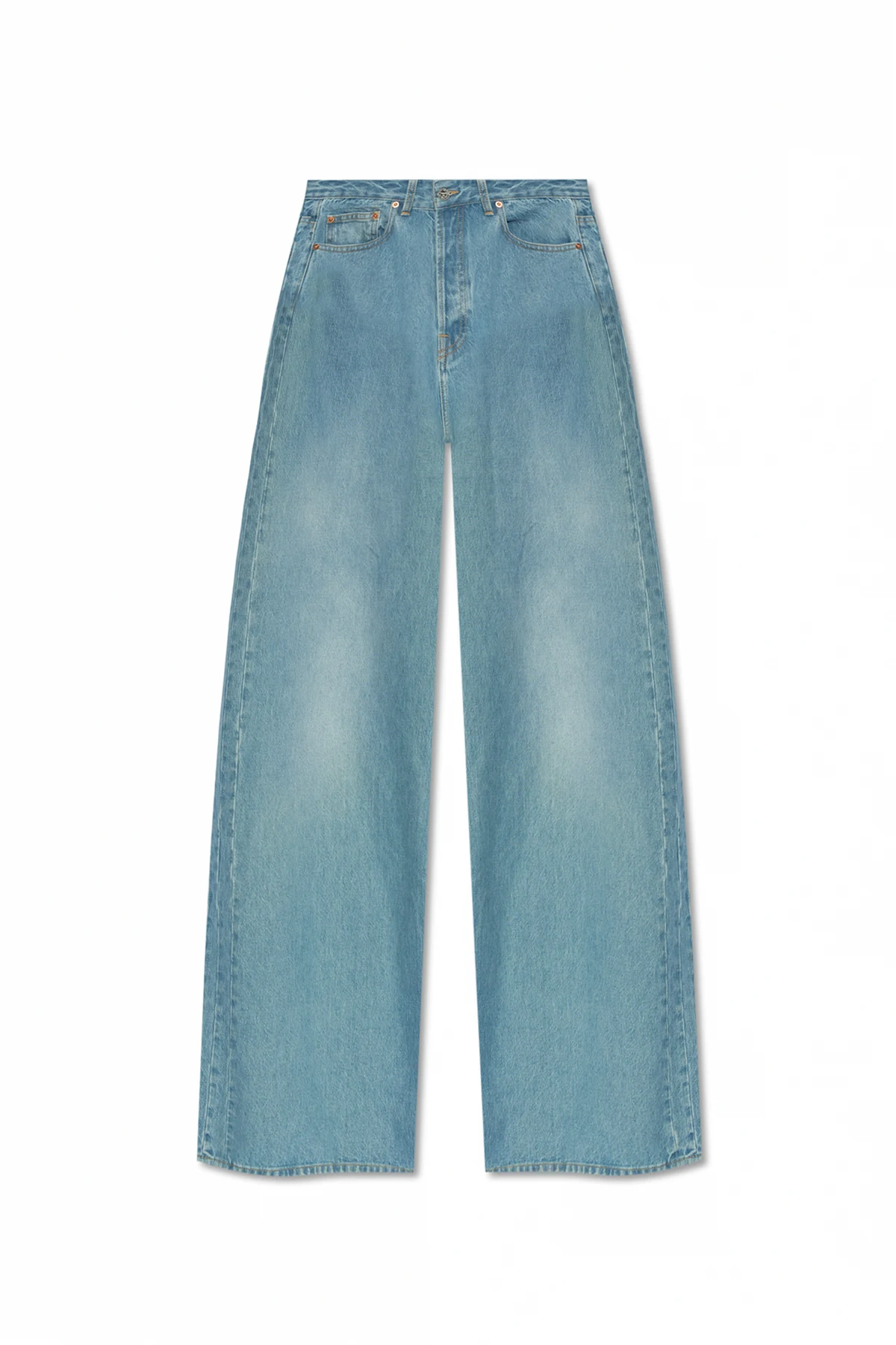 Jeans with wide legs