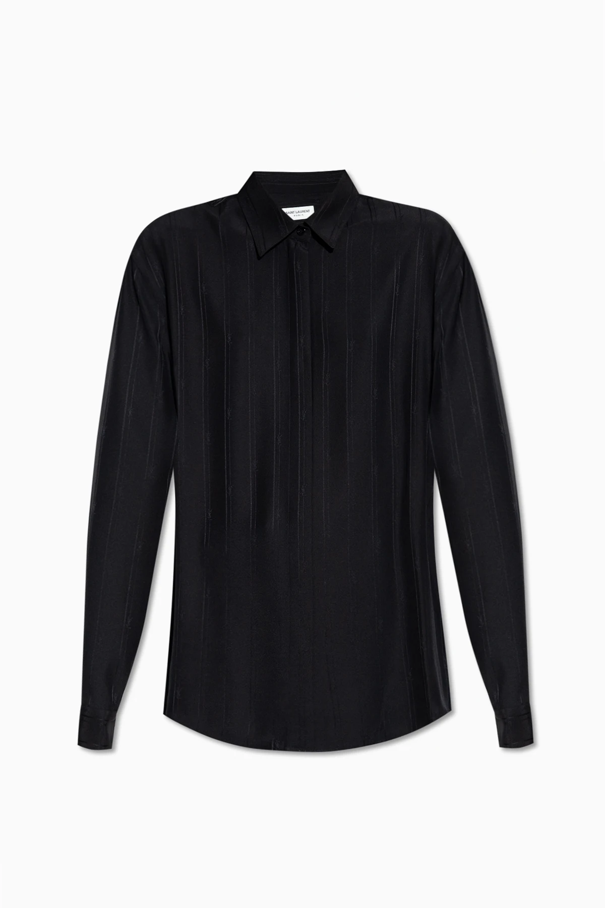 Silk pinstripe shirt