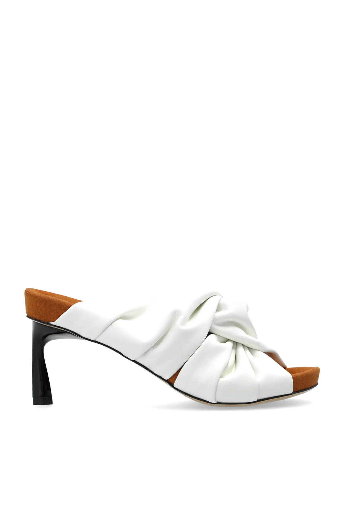 WHITE ‘Terra’ Heeled Sandals
