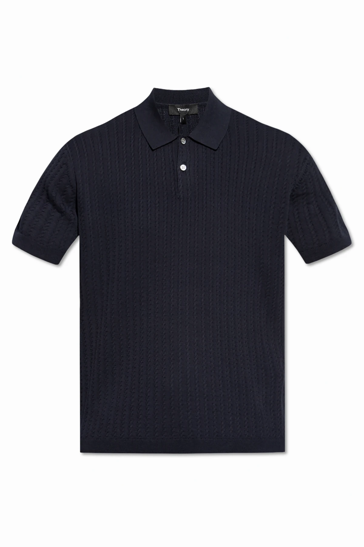 NAVY BLUE Knitted polo