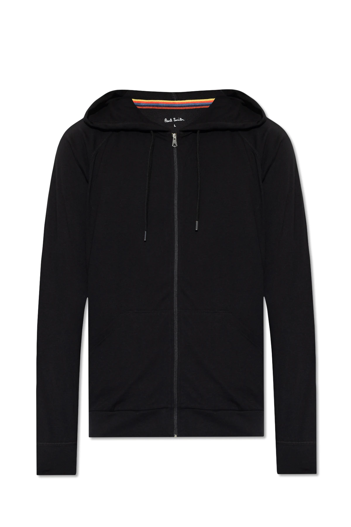 Hoodie with logo patch