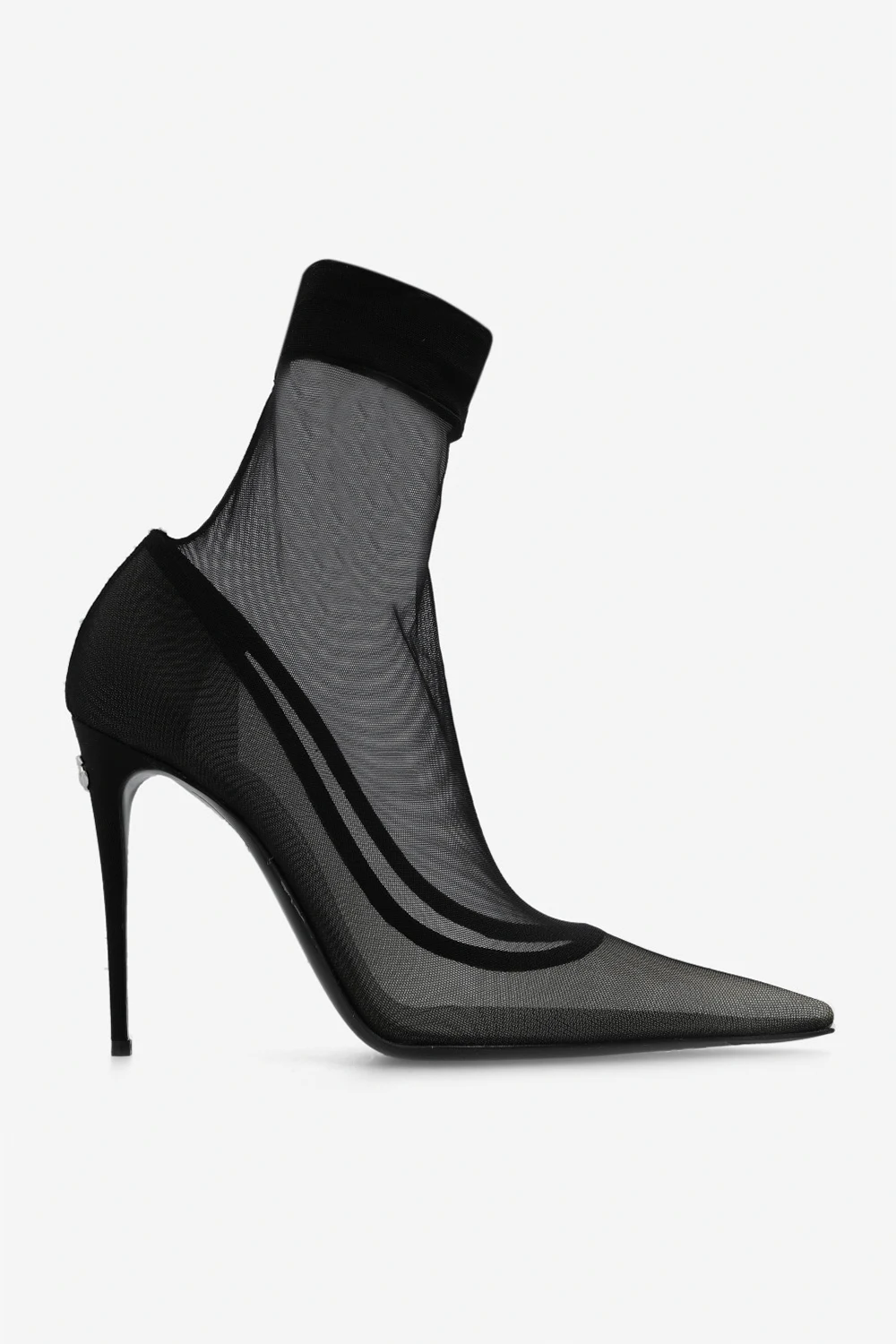 BLACK ‘Kim’ heeled boots