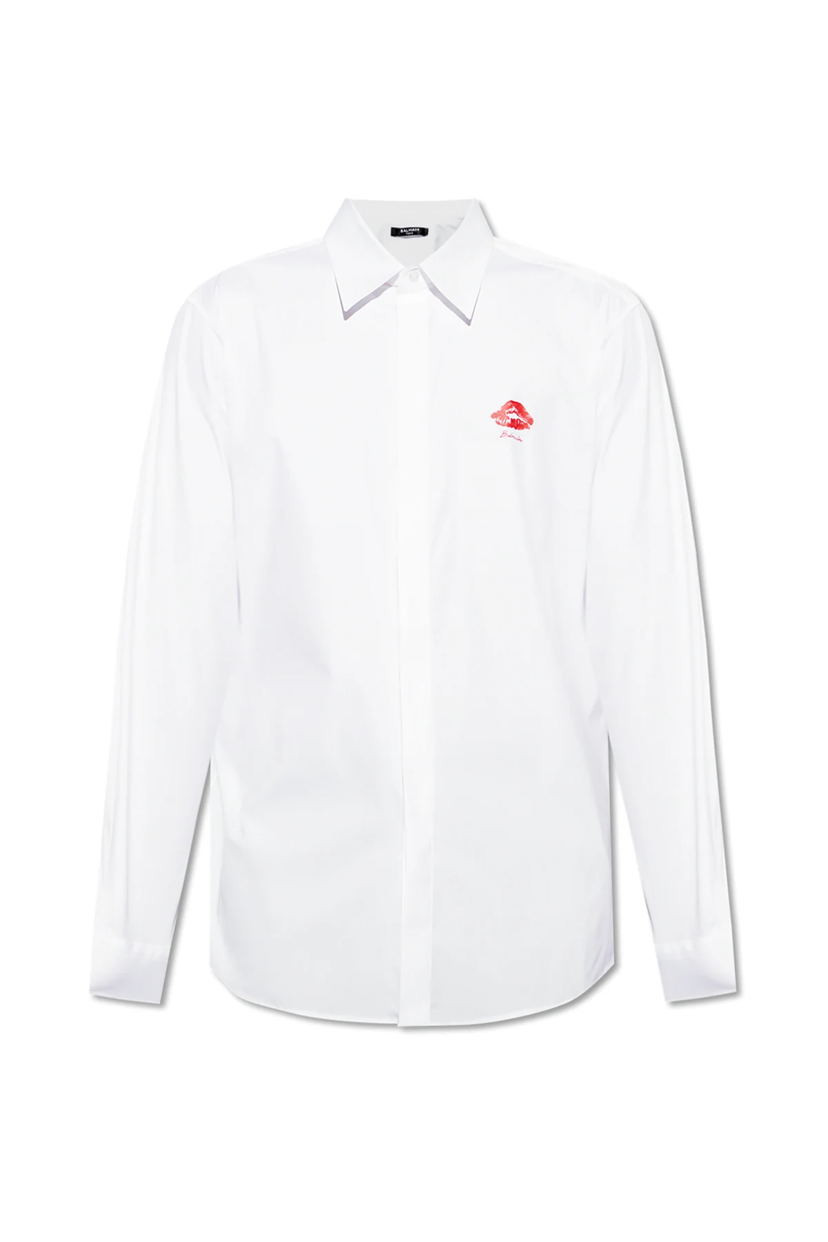 WHITE Shirt with printed logo