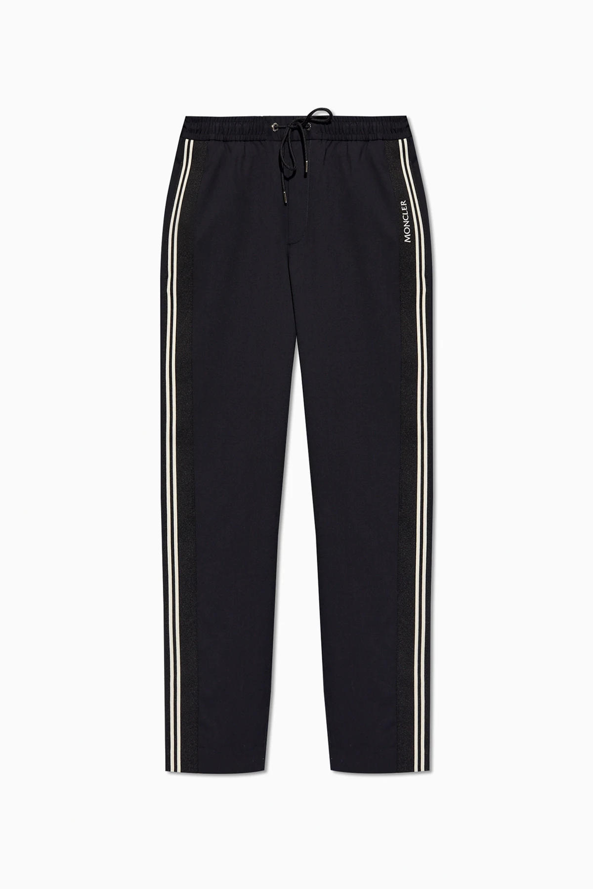 Side-stripe trousers