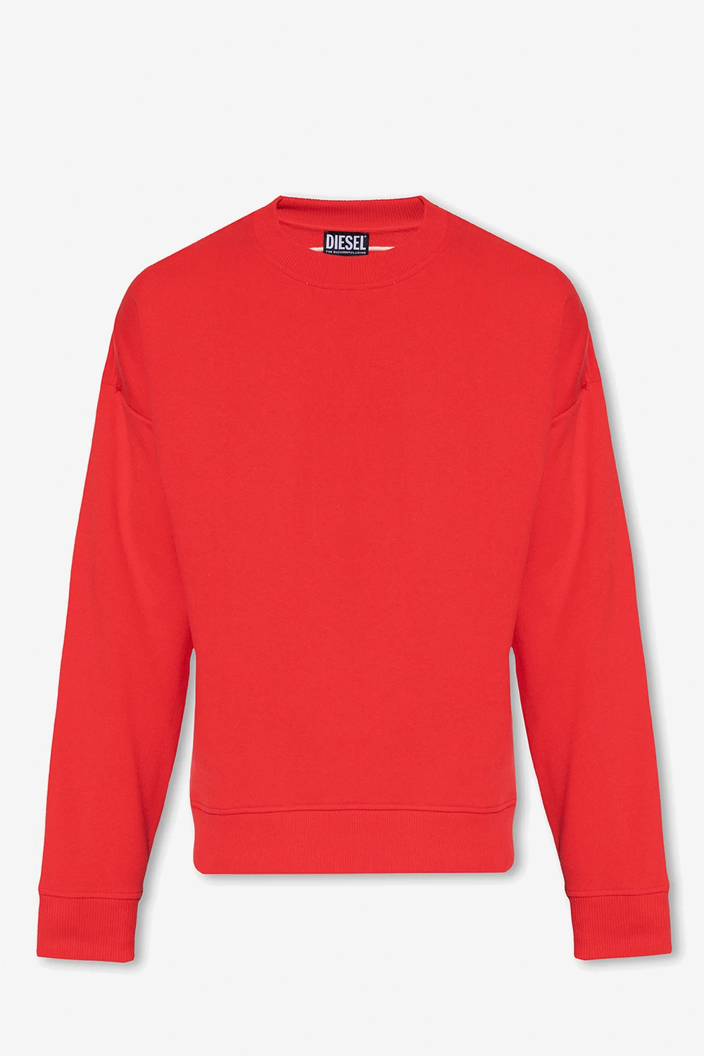 RED ‘S-ROB-MEGOVAL’ sweatshirt with logo