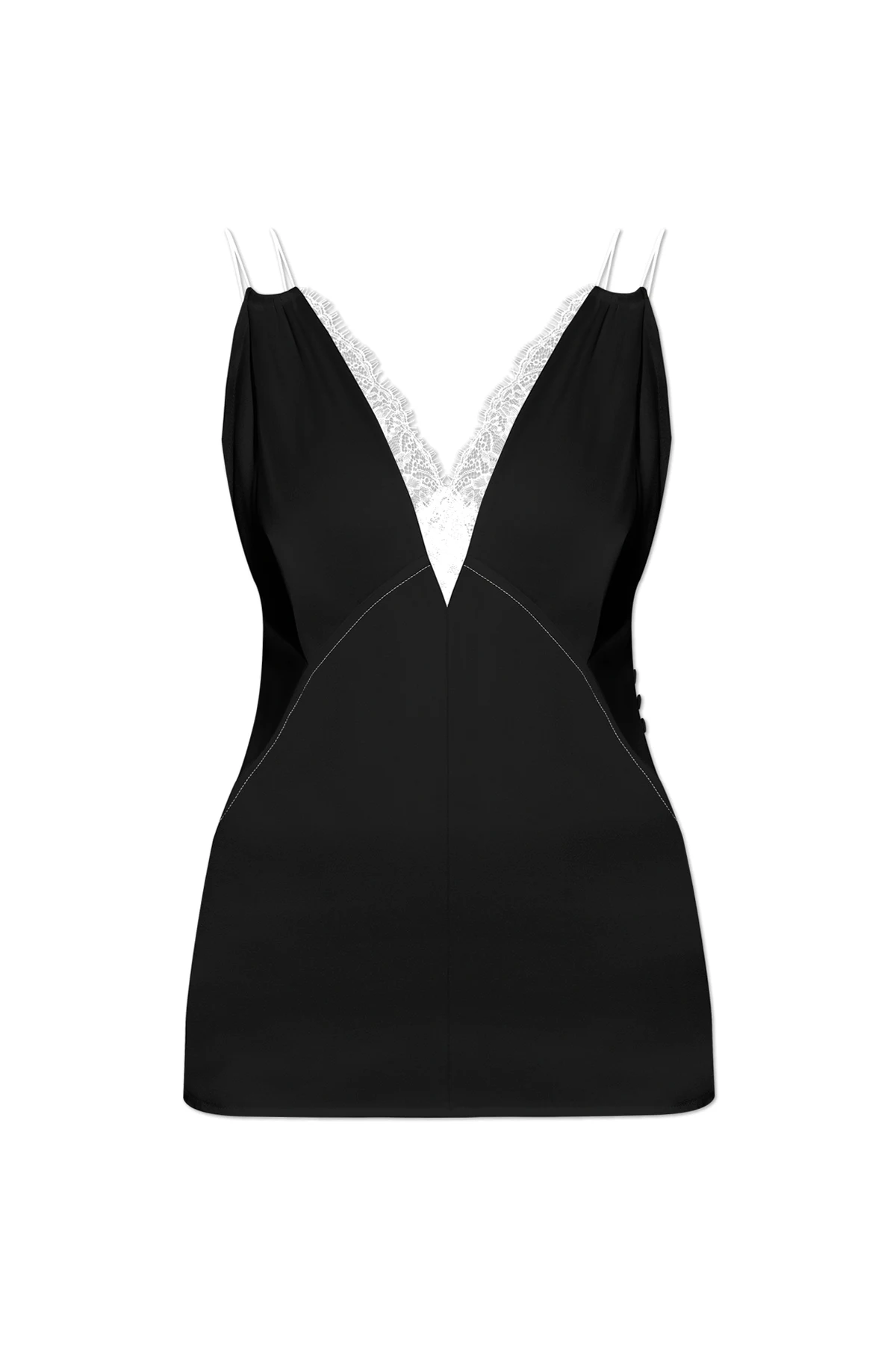 Top im Lingerie-Stil