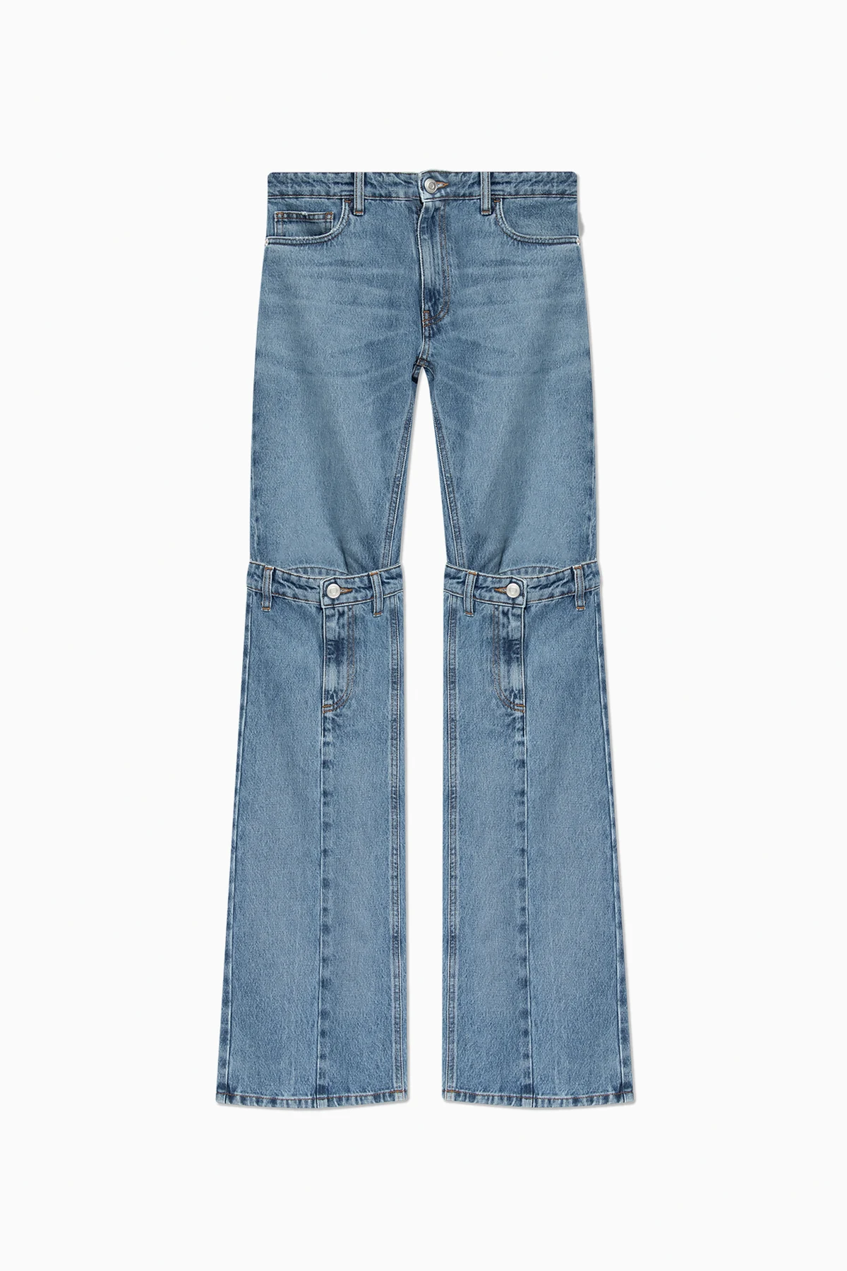 Jeans with cut-outs