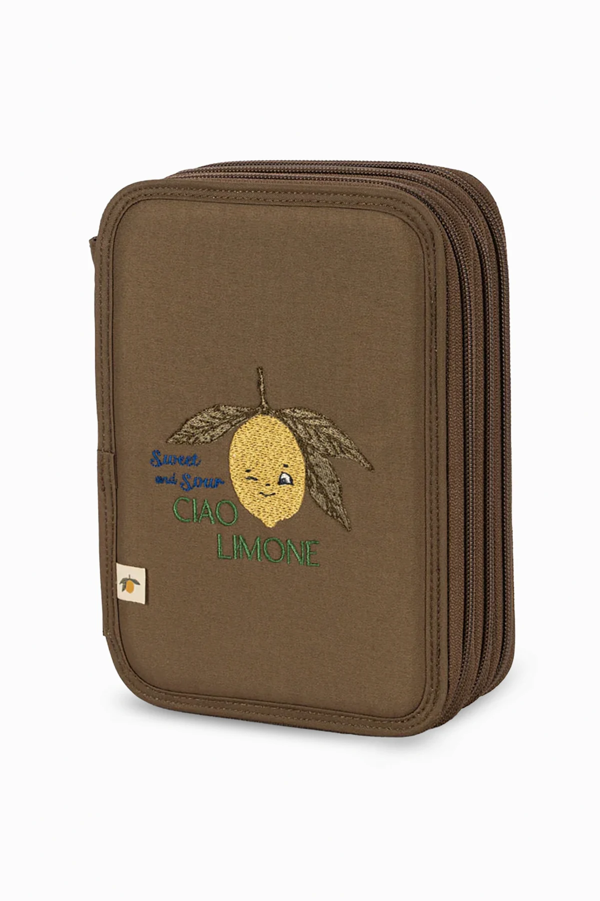 Piórnik z wyszytym wzorem