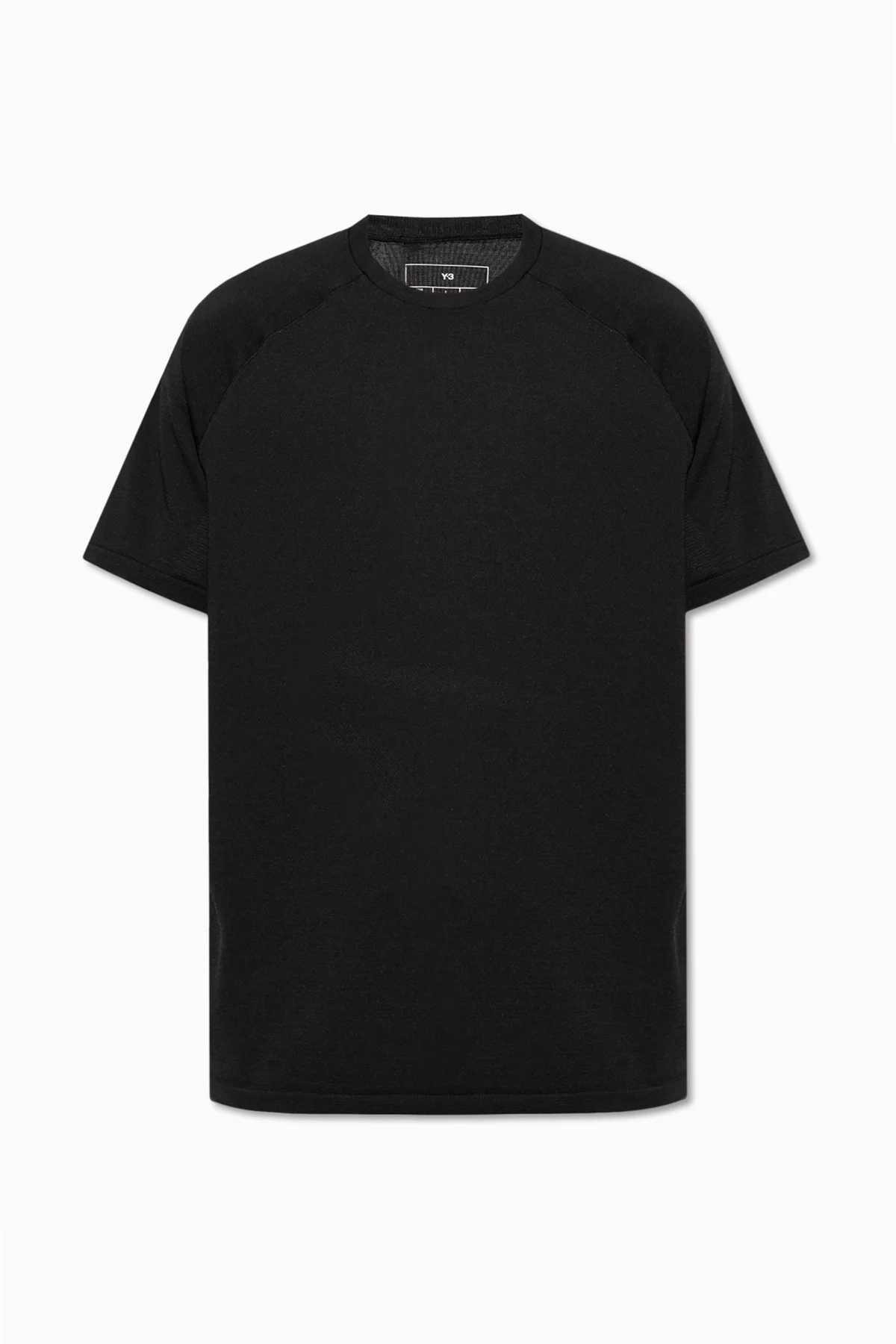 T-shirt z naszywką z logo