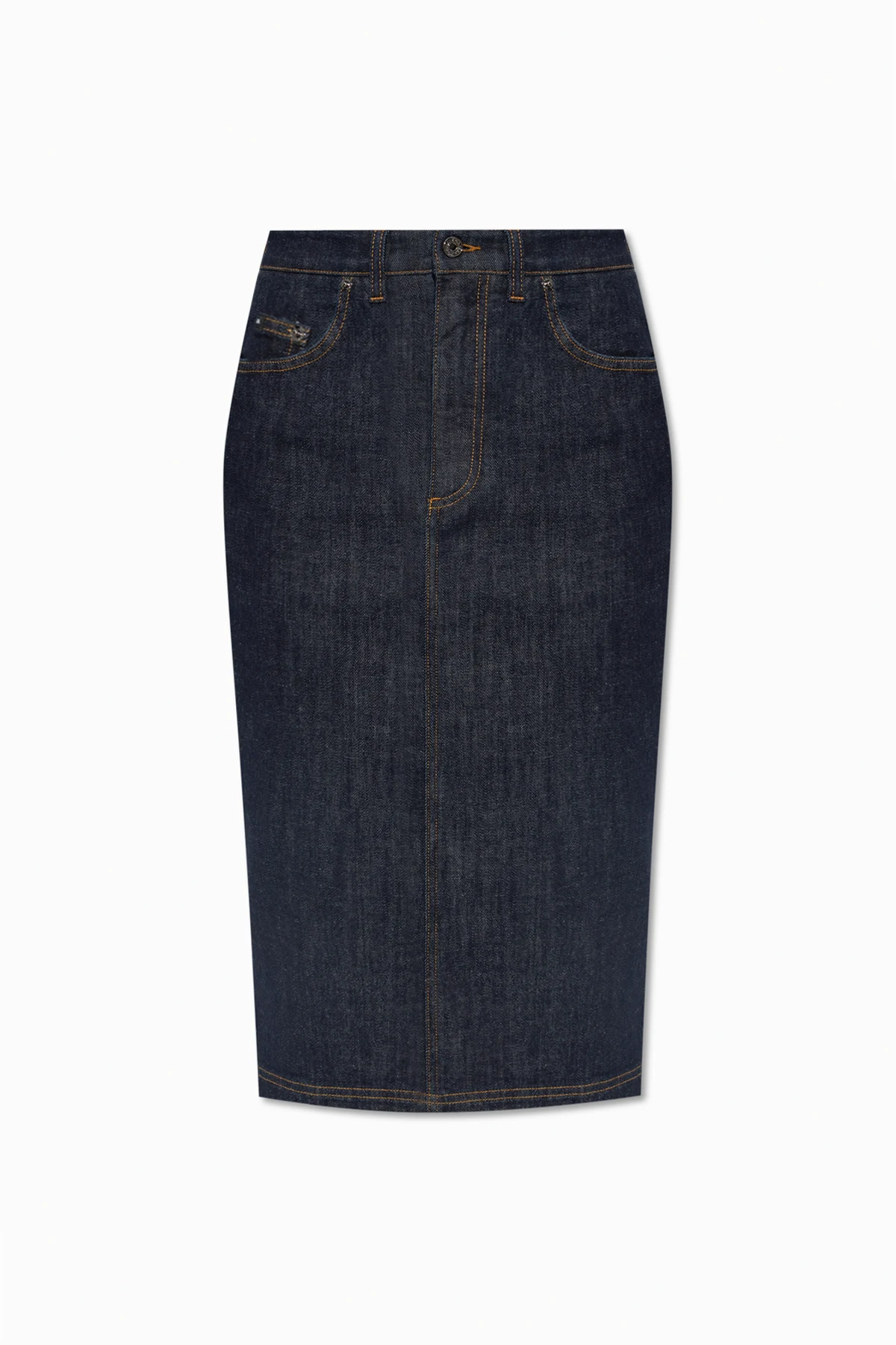 NAVY BLUE Denim skirt