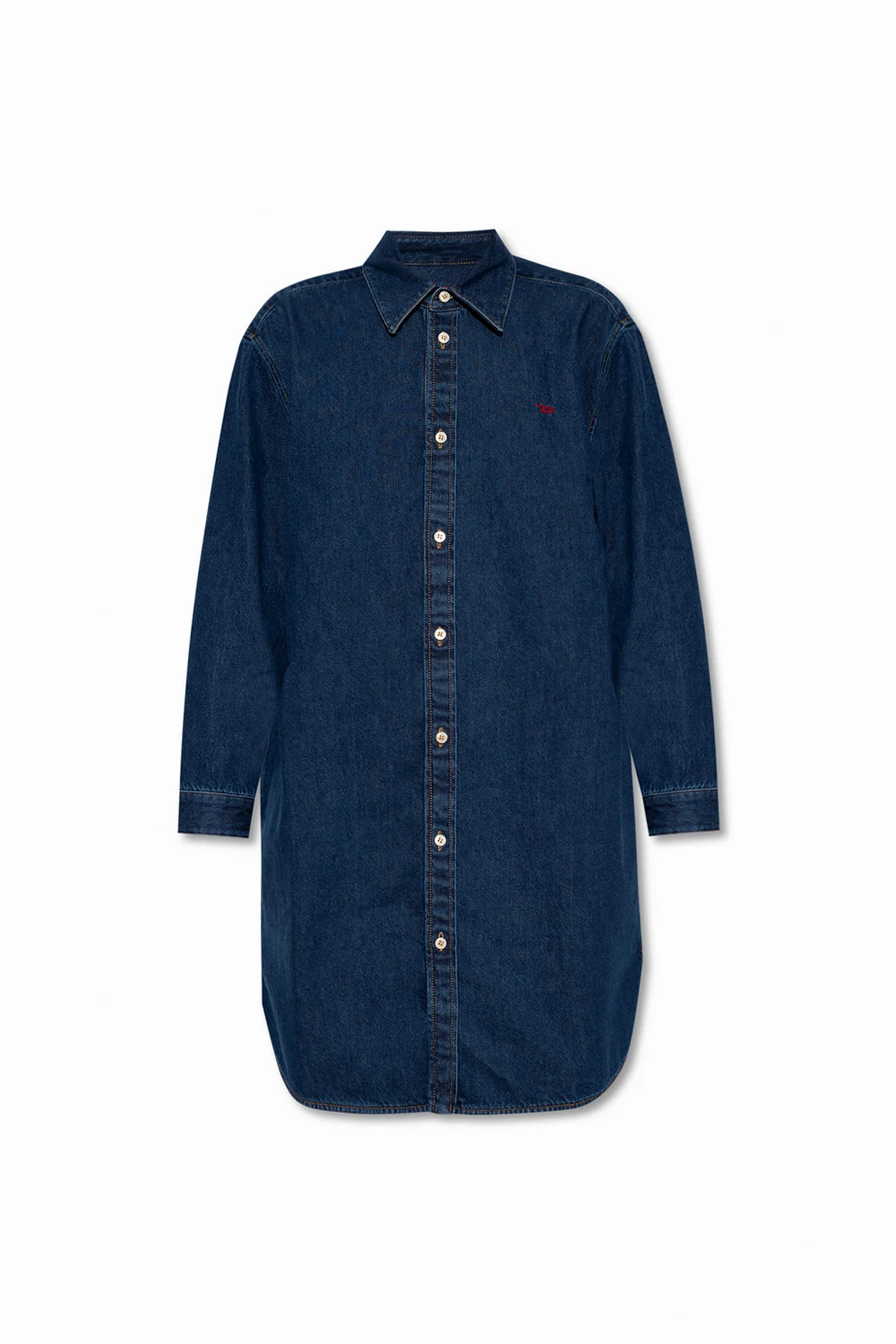 NAVY BLUE ‘De-Blex’ denim dress