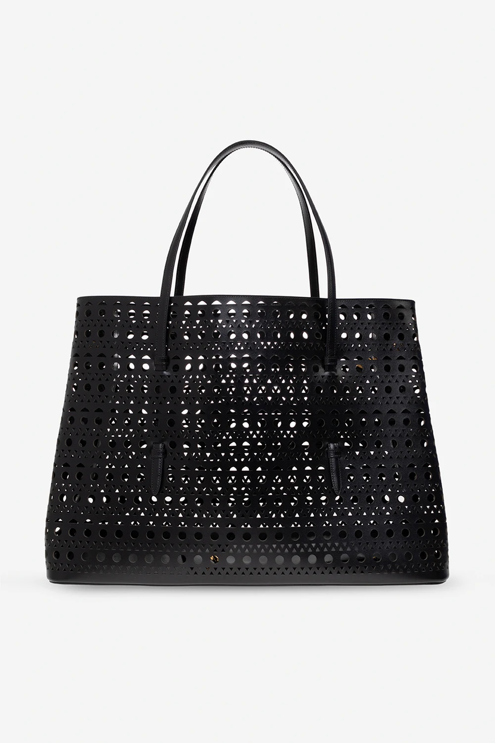 ‘Mina’ openwork shopper bag
