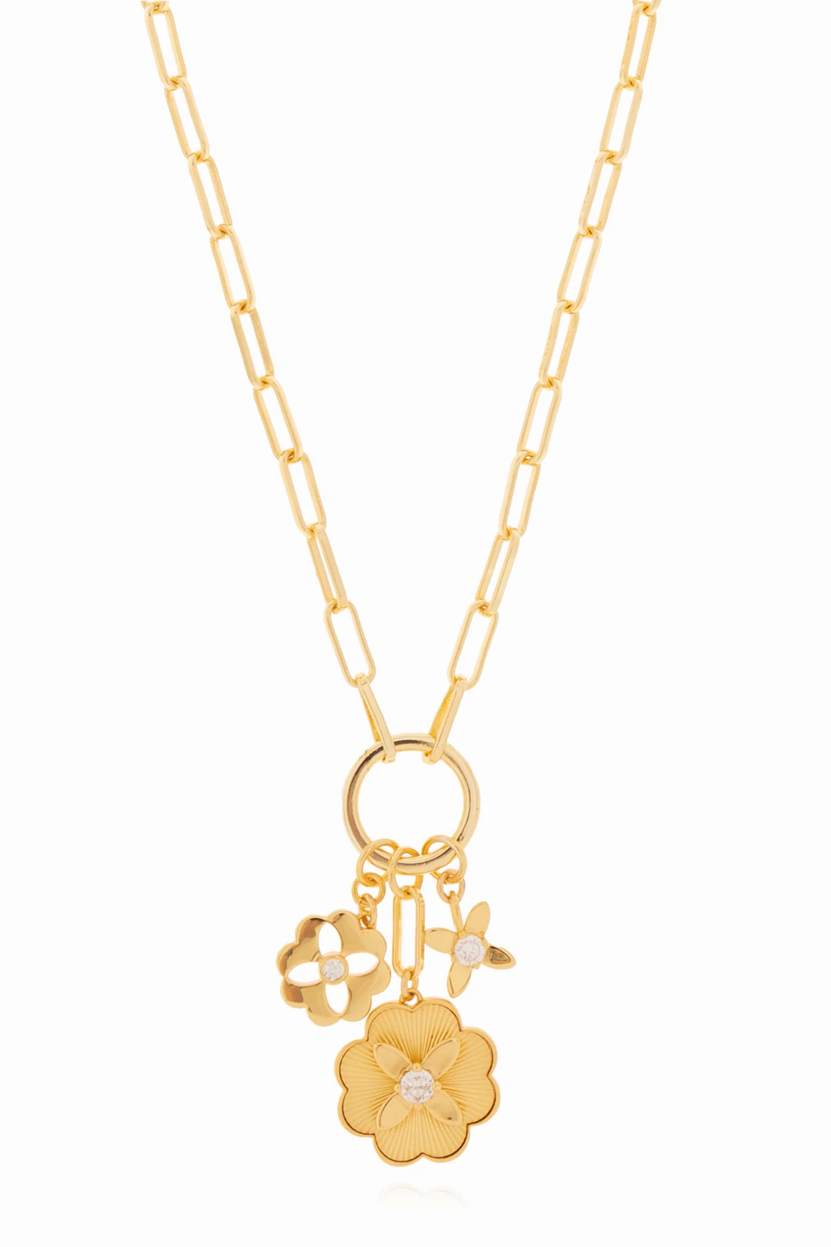 GOLD Necklace with Charms