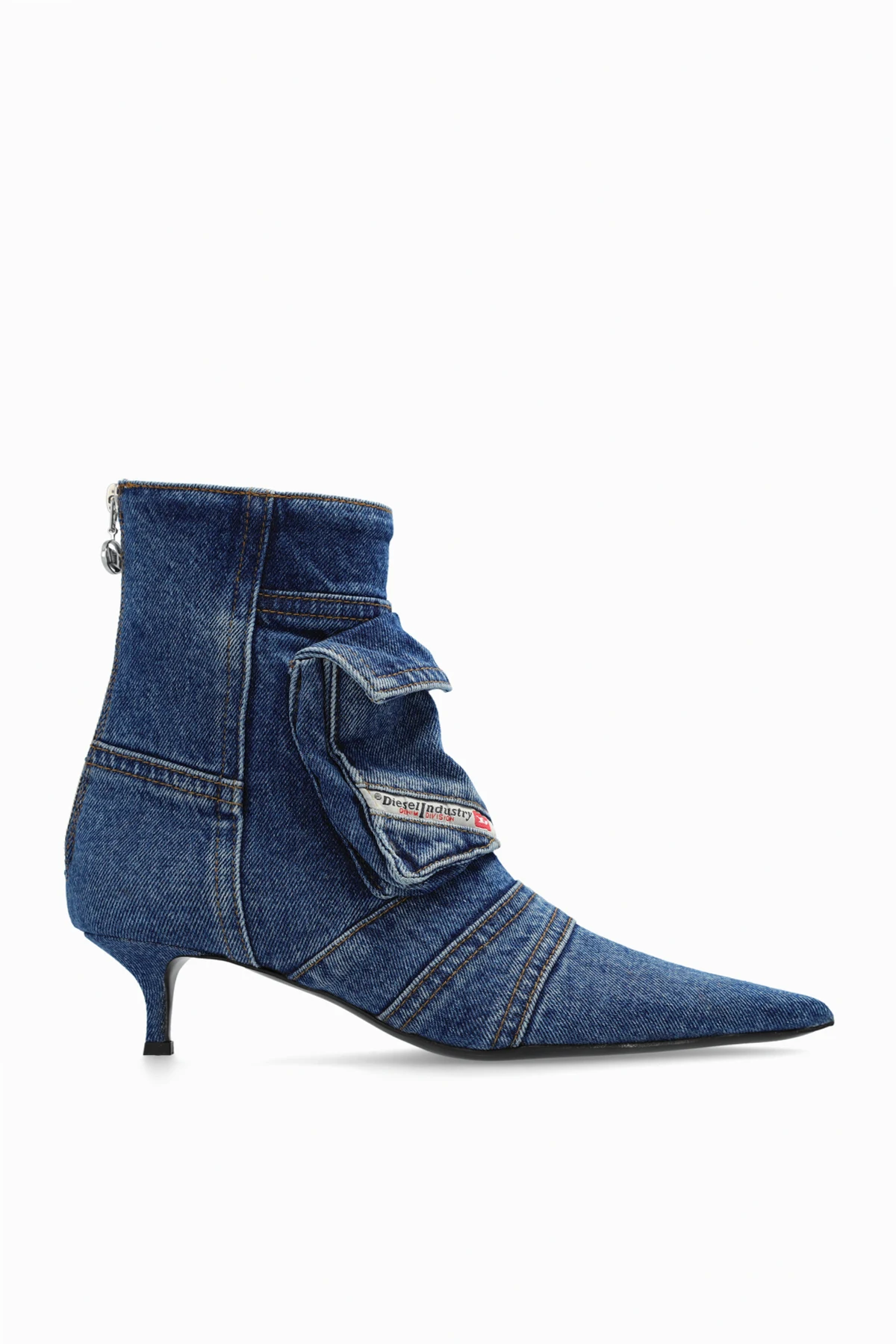 Botki z noskiem w szpic ‘D-VENUS POCKET LB’