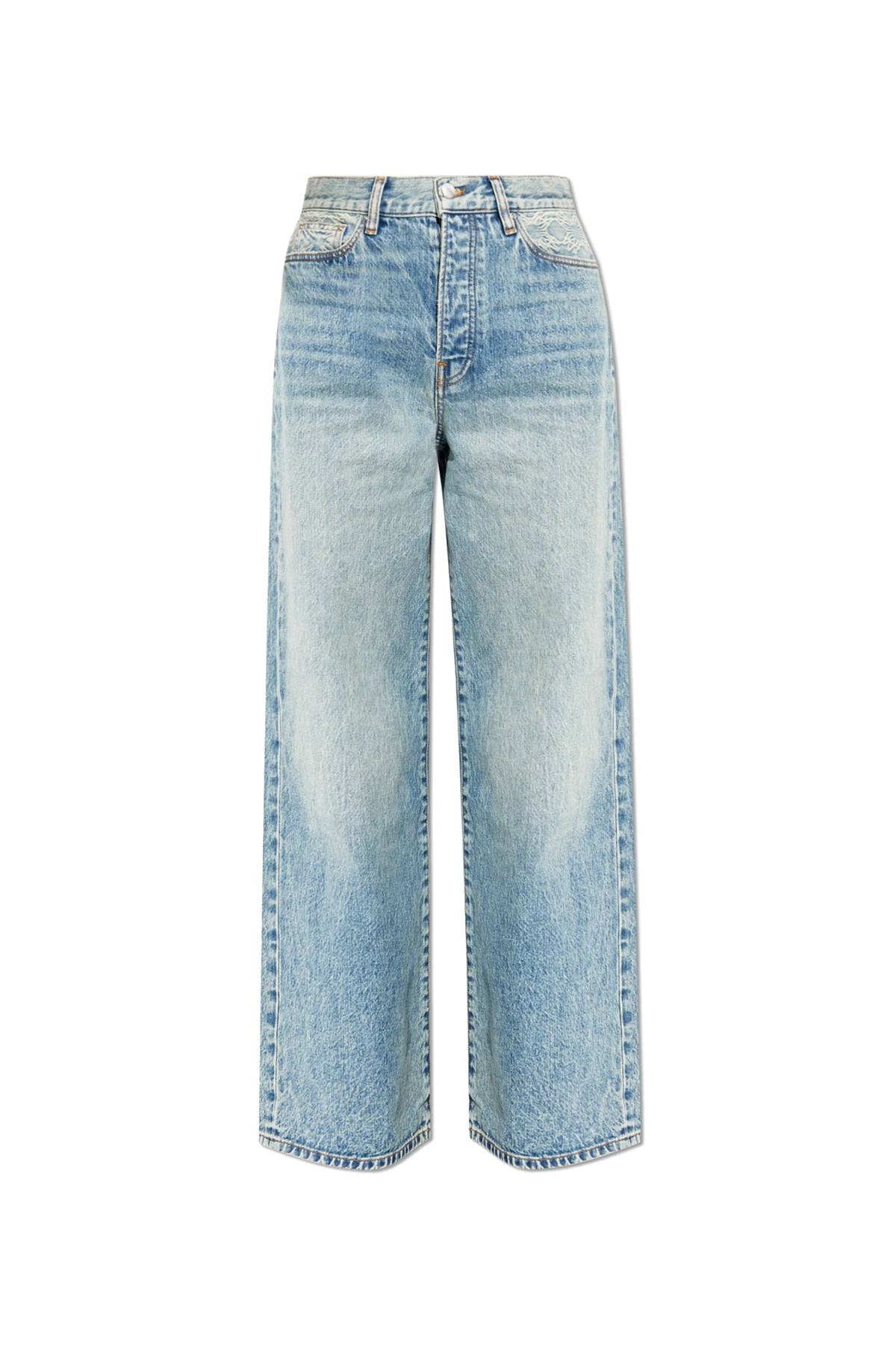 Jeans mit Logo