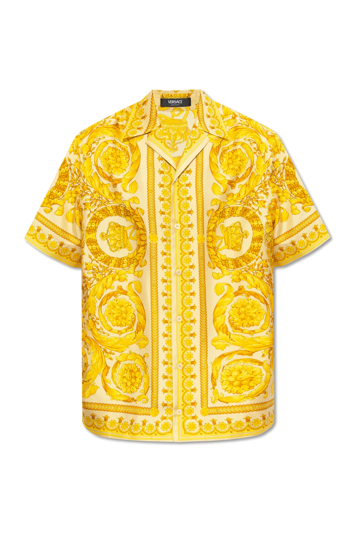 YELLOW  Shirt with short sleeves
