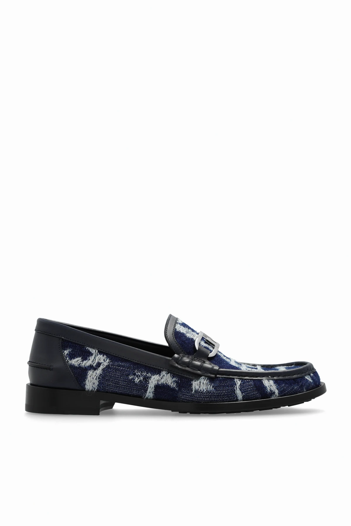 Jeansowe buty typu ‘loafers’