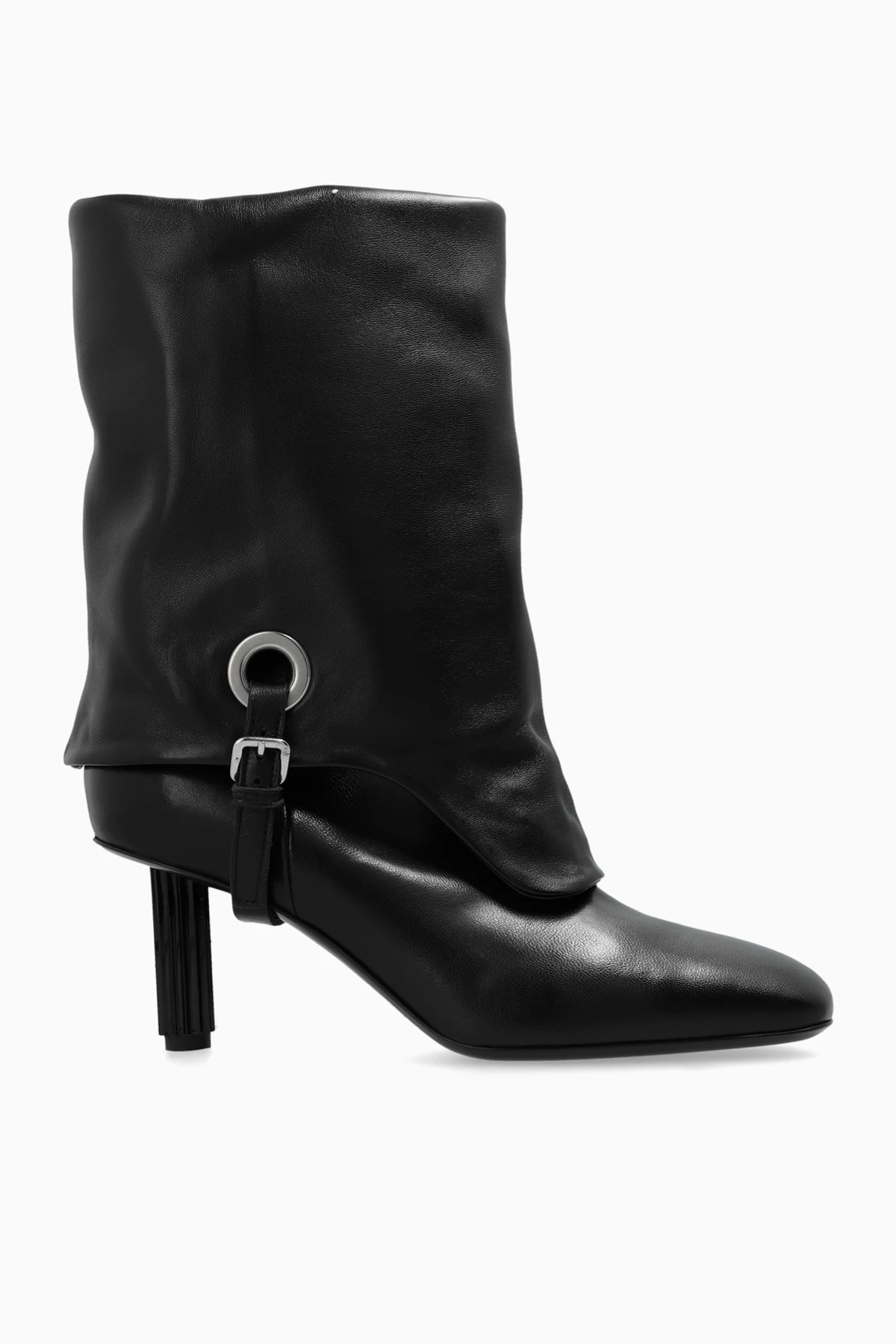 BLACK Heeled ankle boots