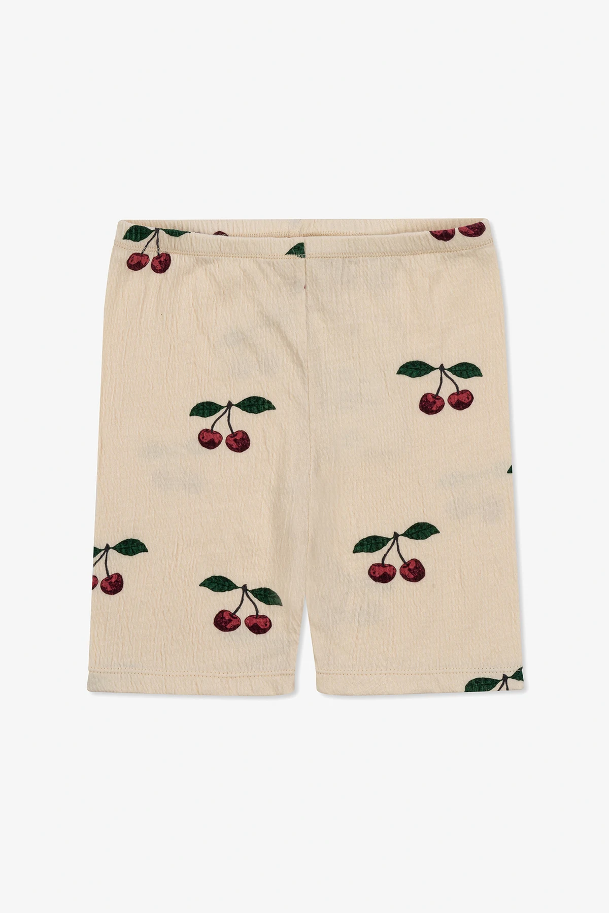 cream ‘Chleo’ leggings with fruit motif