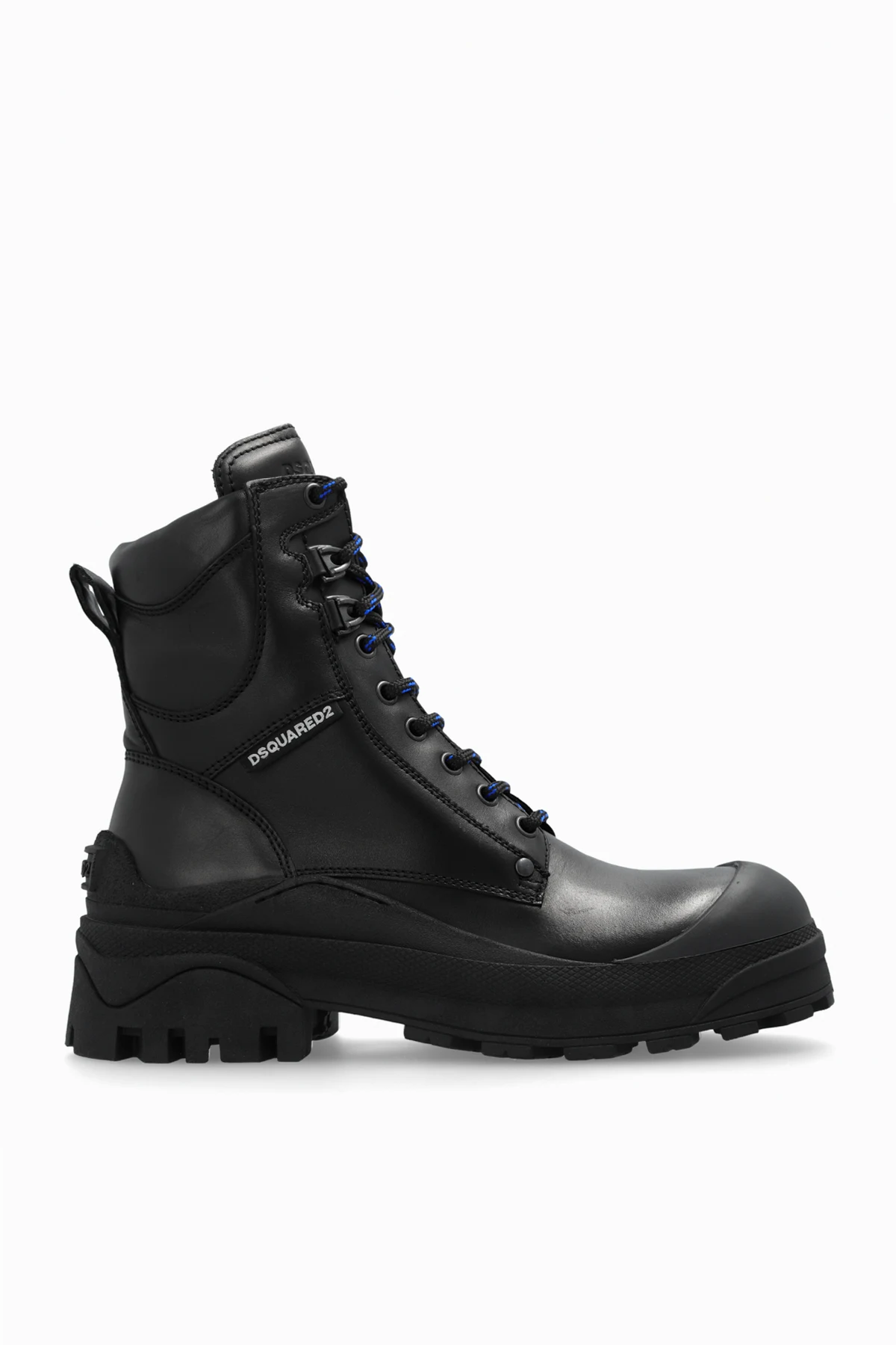 BLACK Leather boots Urban