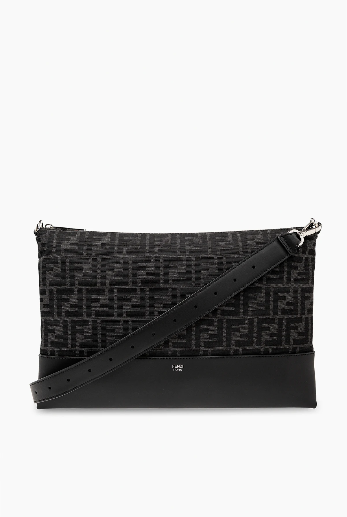 Shoulder bag with monogram