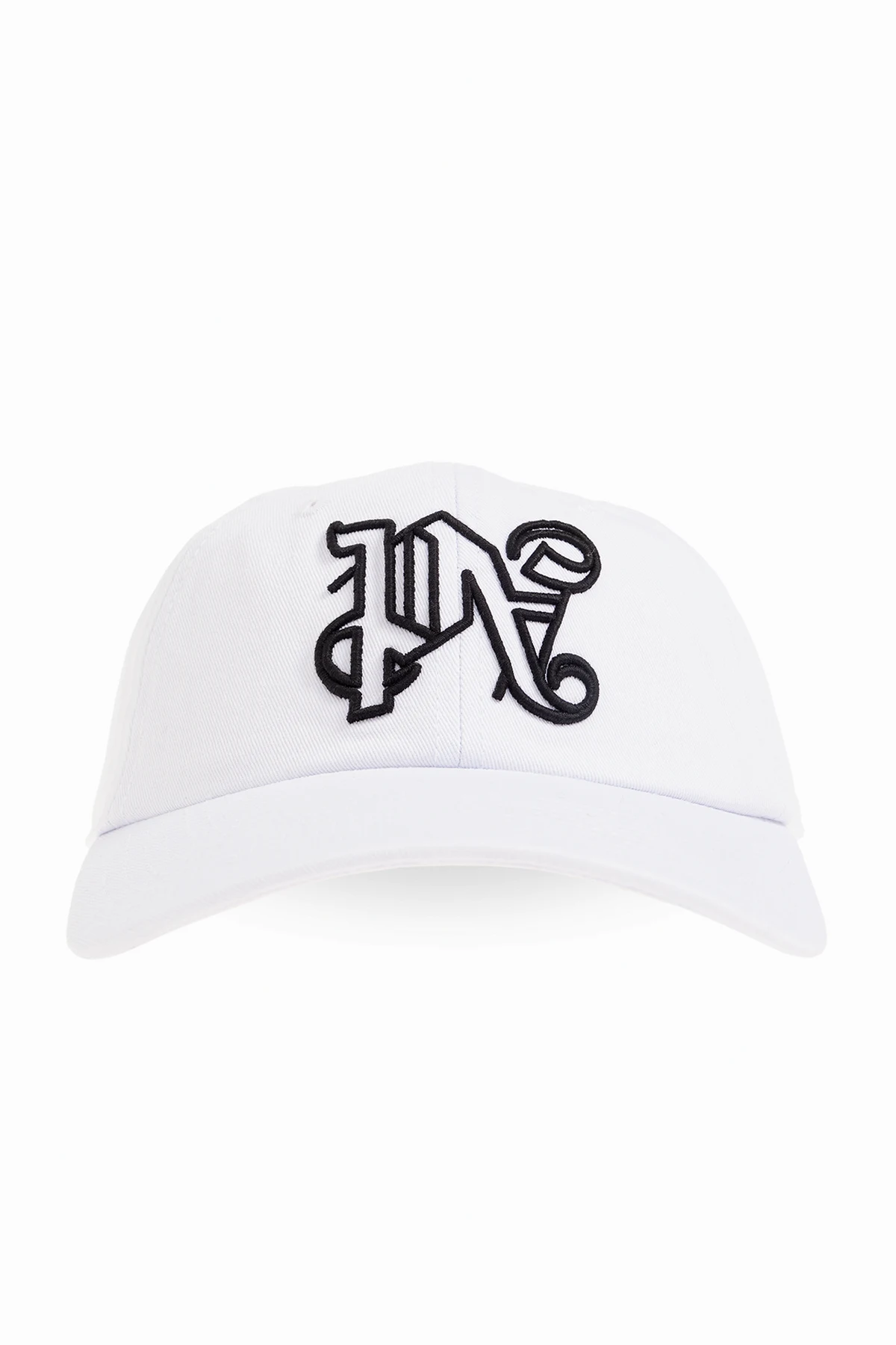 WHITE Baseball cap with monogram