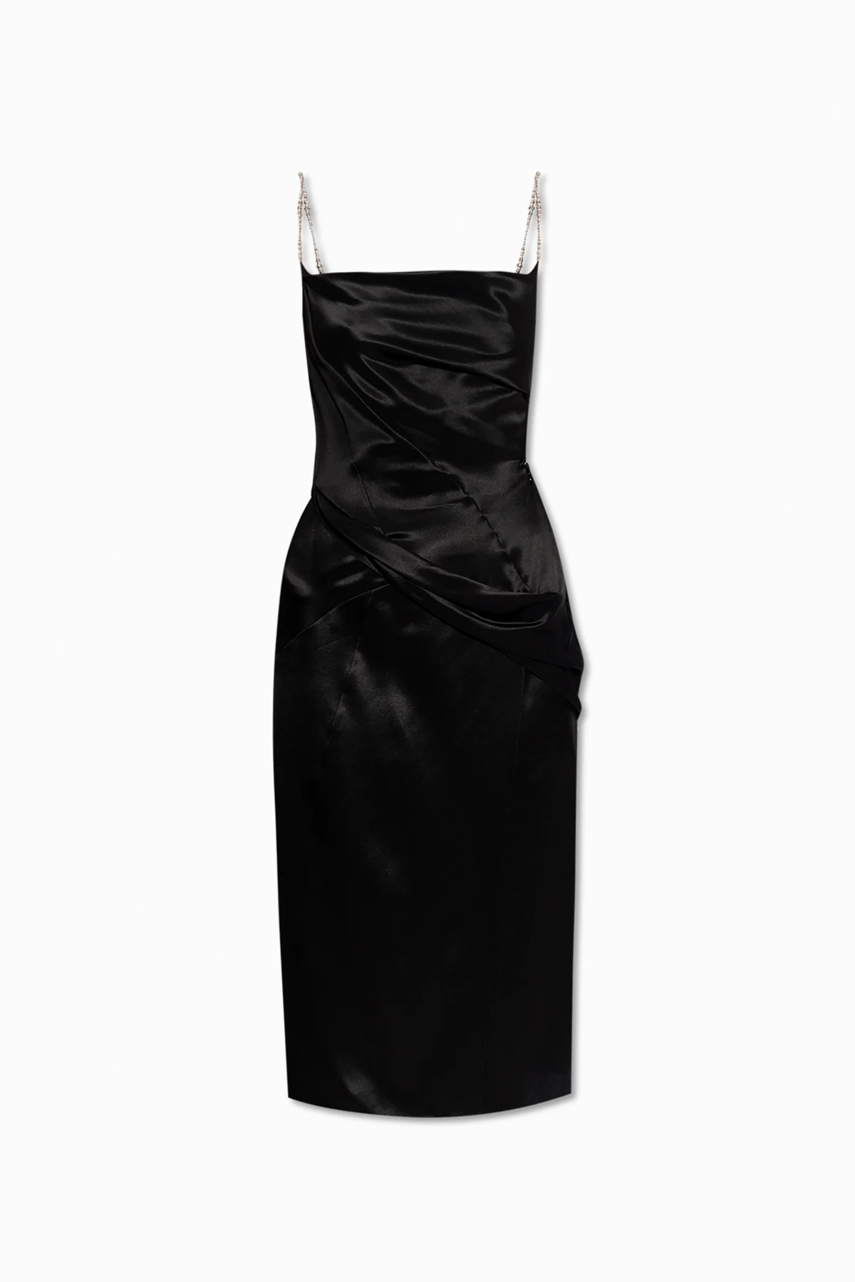 Seidenkleid mit Trägern
