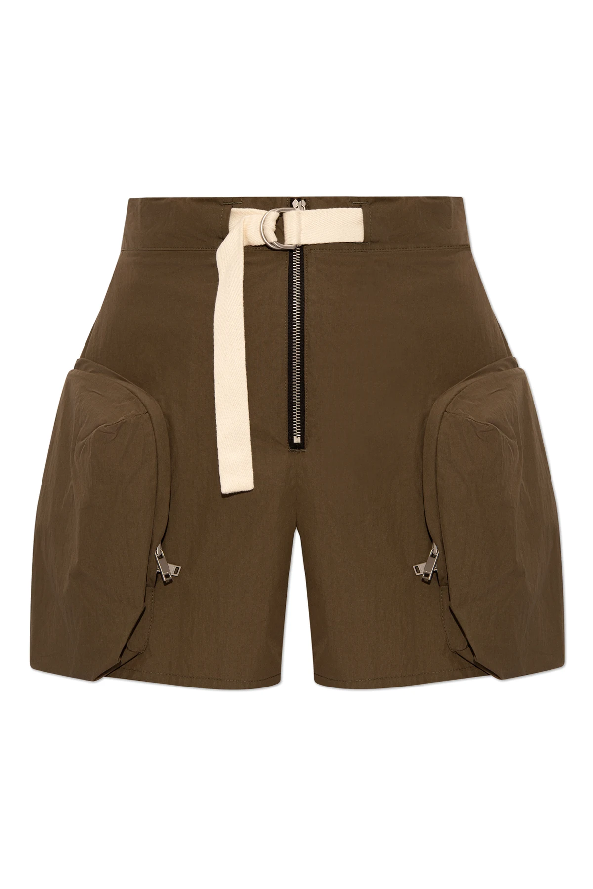 Shorts mit Gürtel