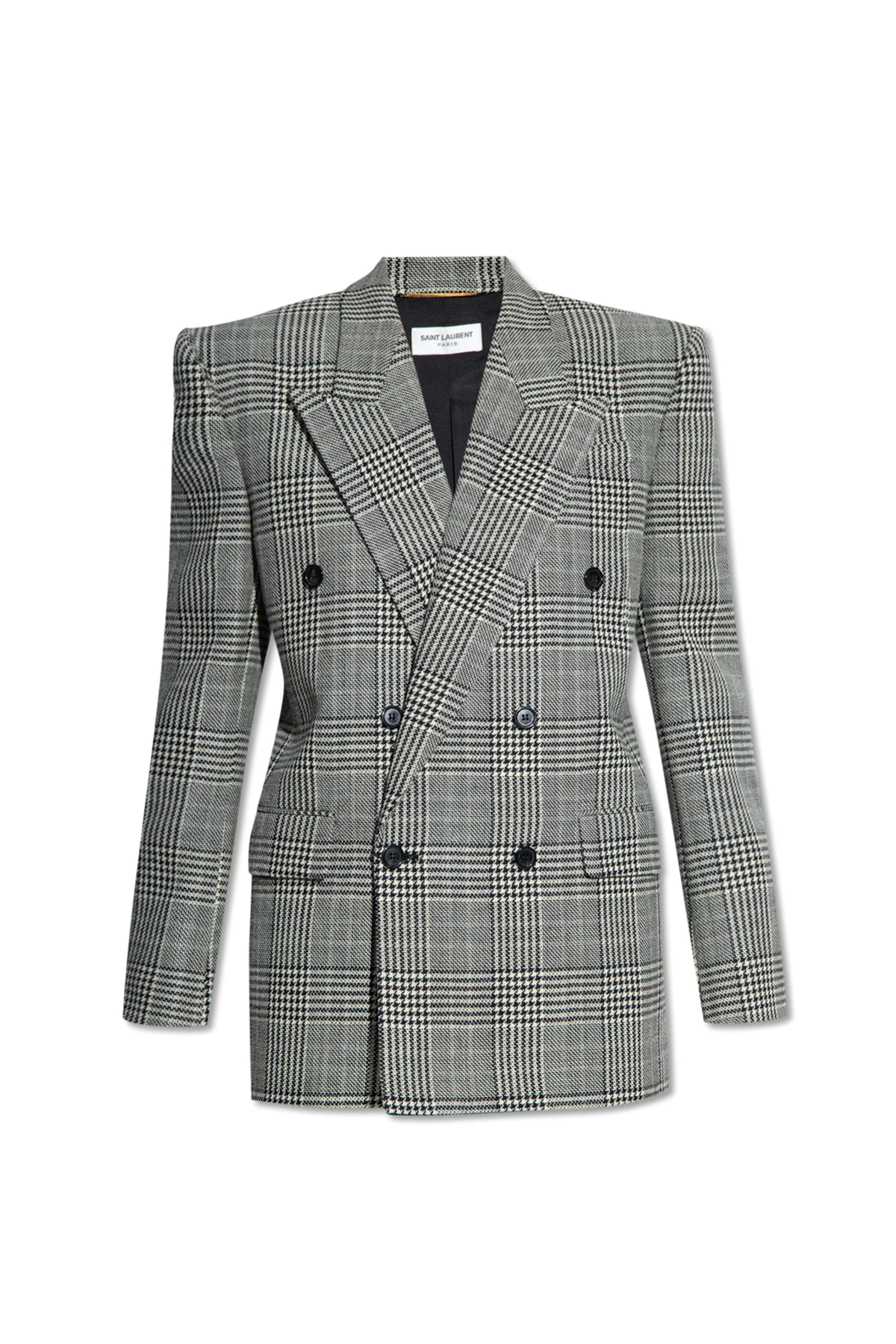 GREY Checked blazer