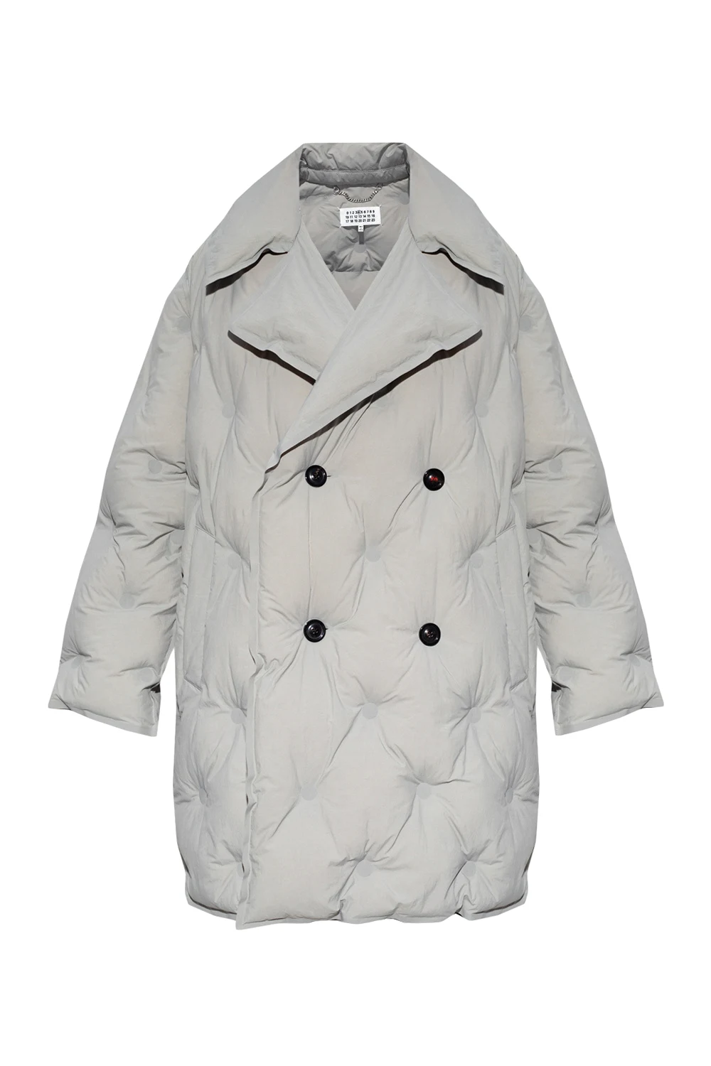 Oversize double-breasted coat