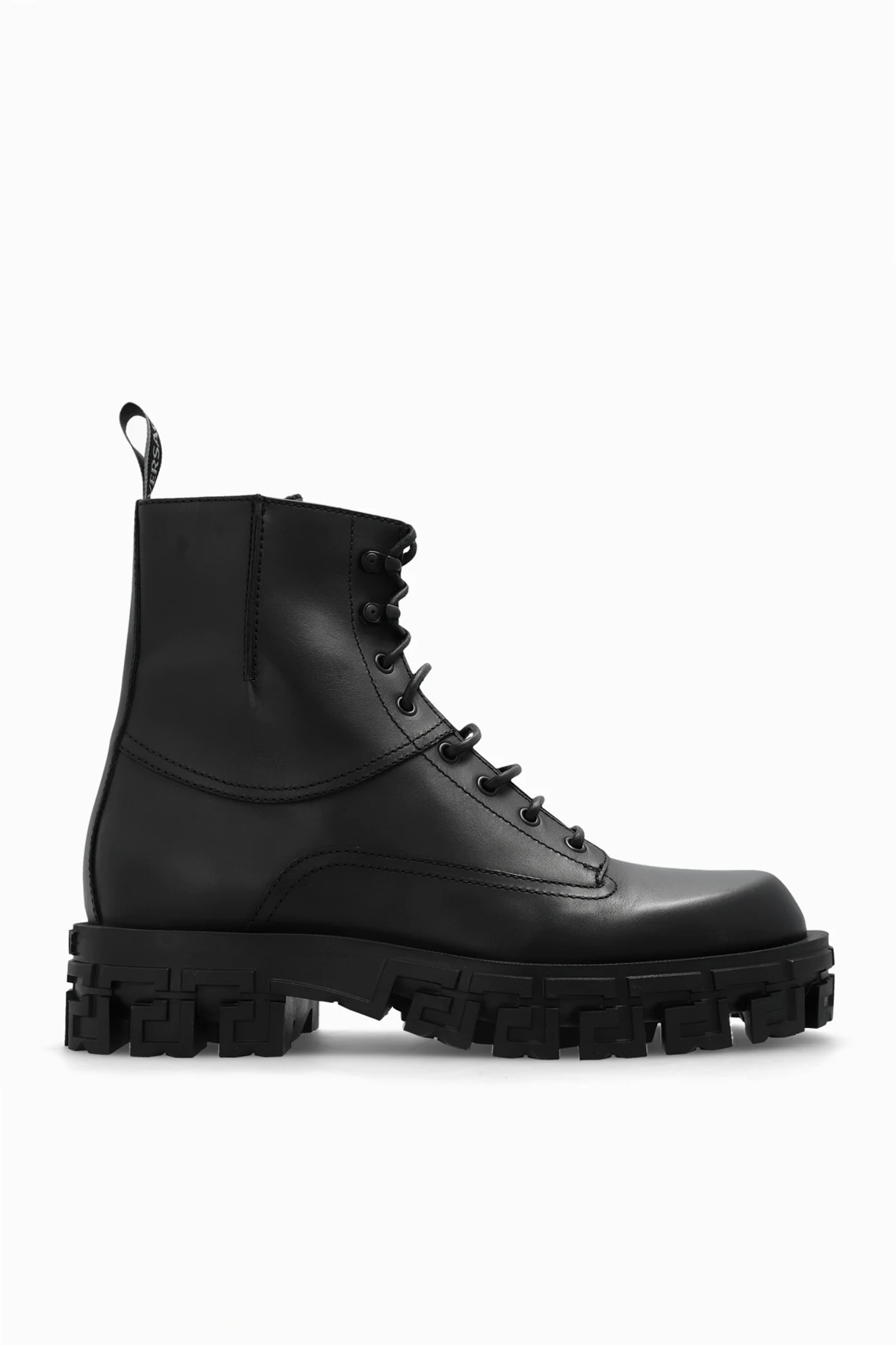 Leather boots