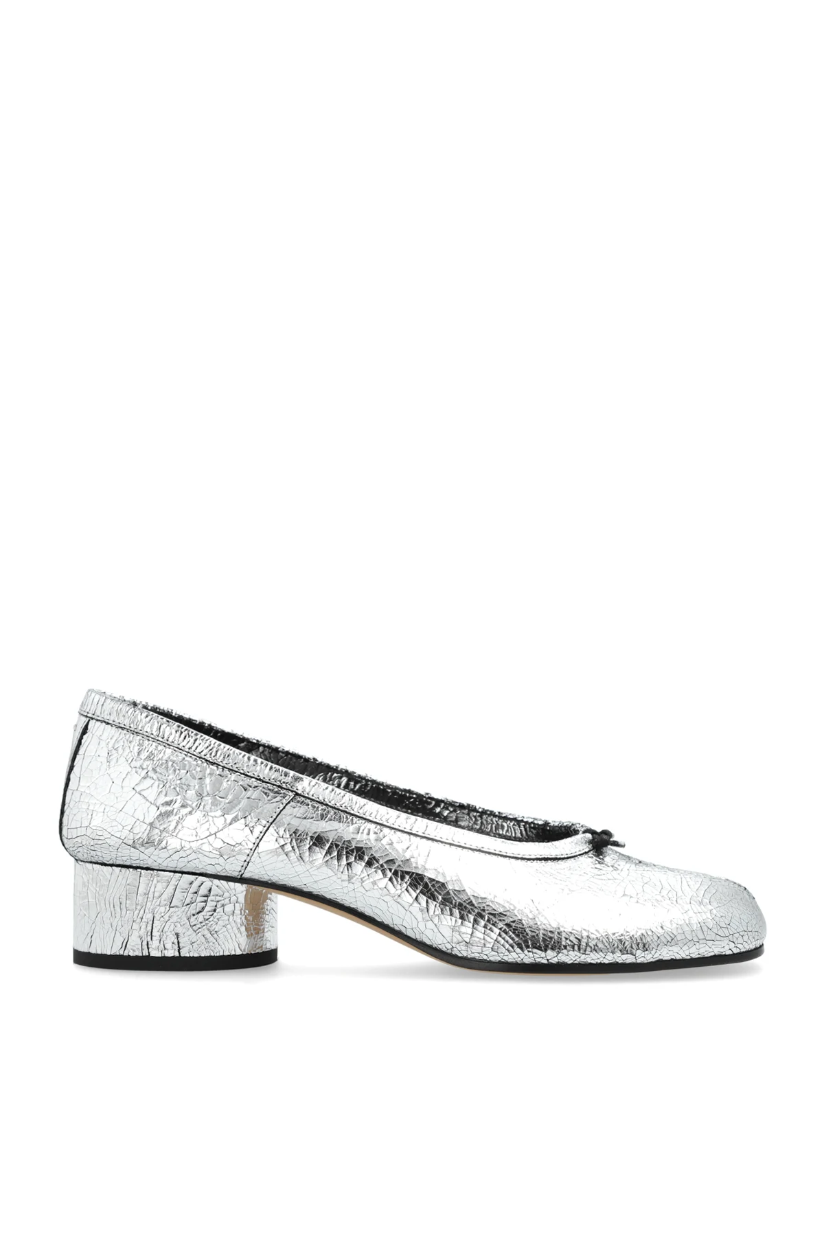 Lederabsatzschuhe Tabi