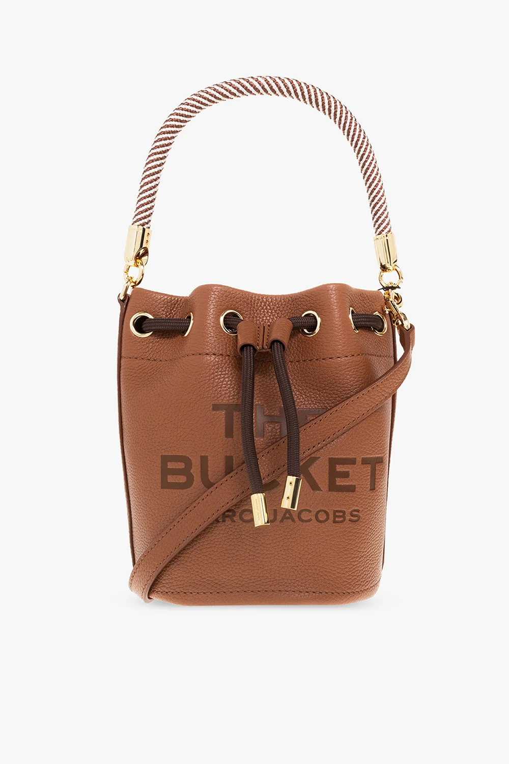 BROWN Bucket bag