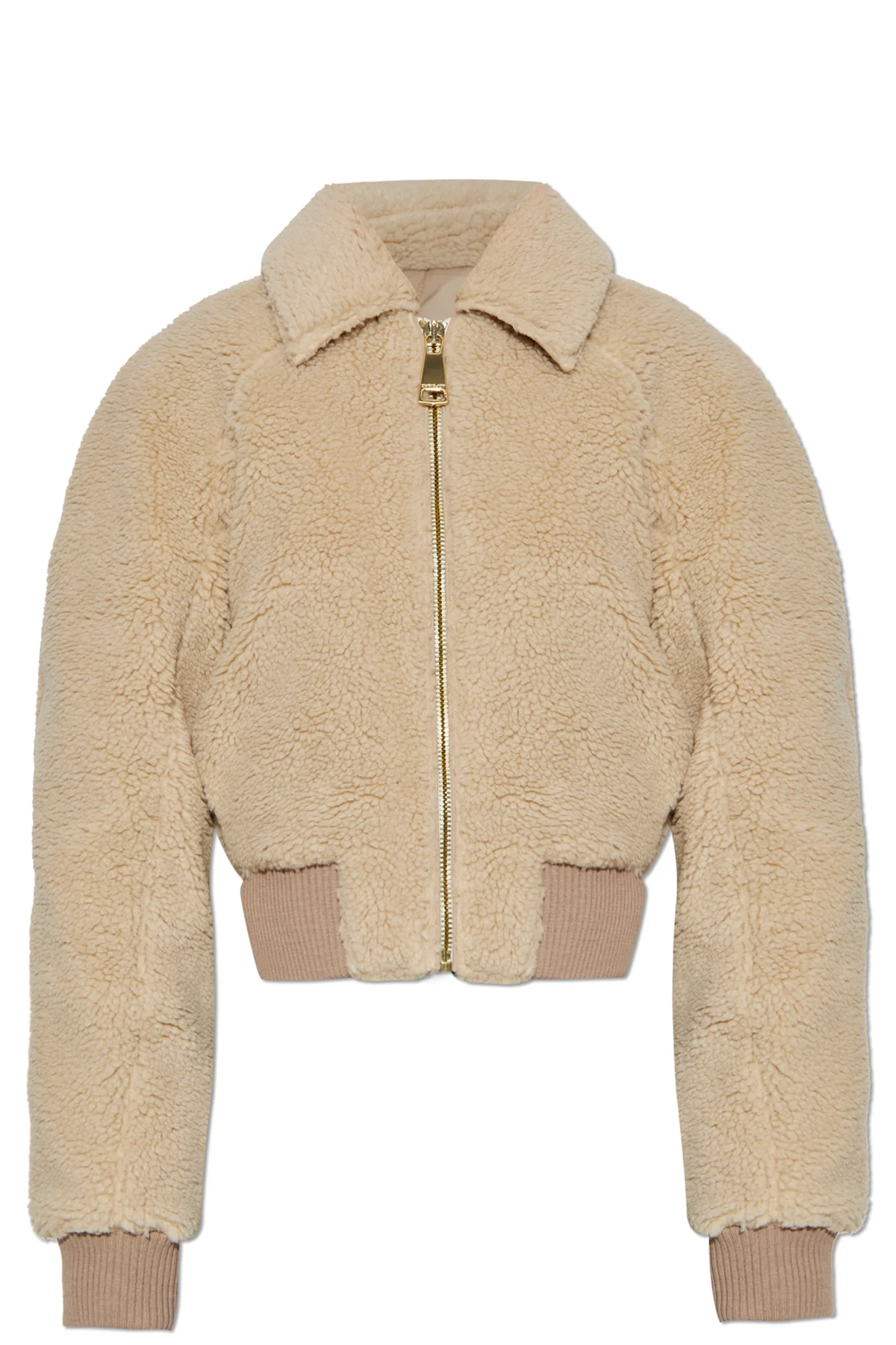 Jacke aus Kunstfell
