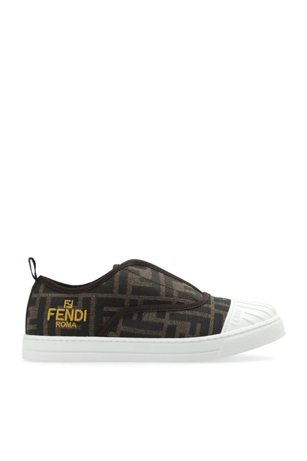 BRAUN Monogrammed sneakers