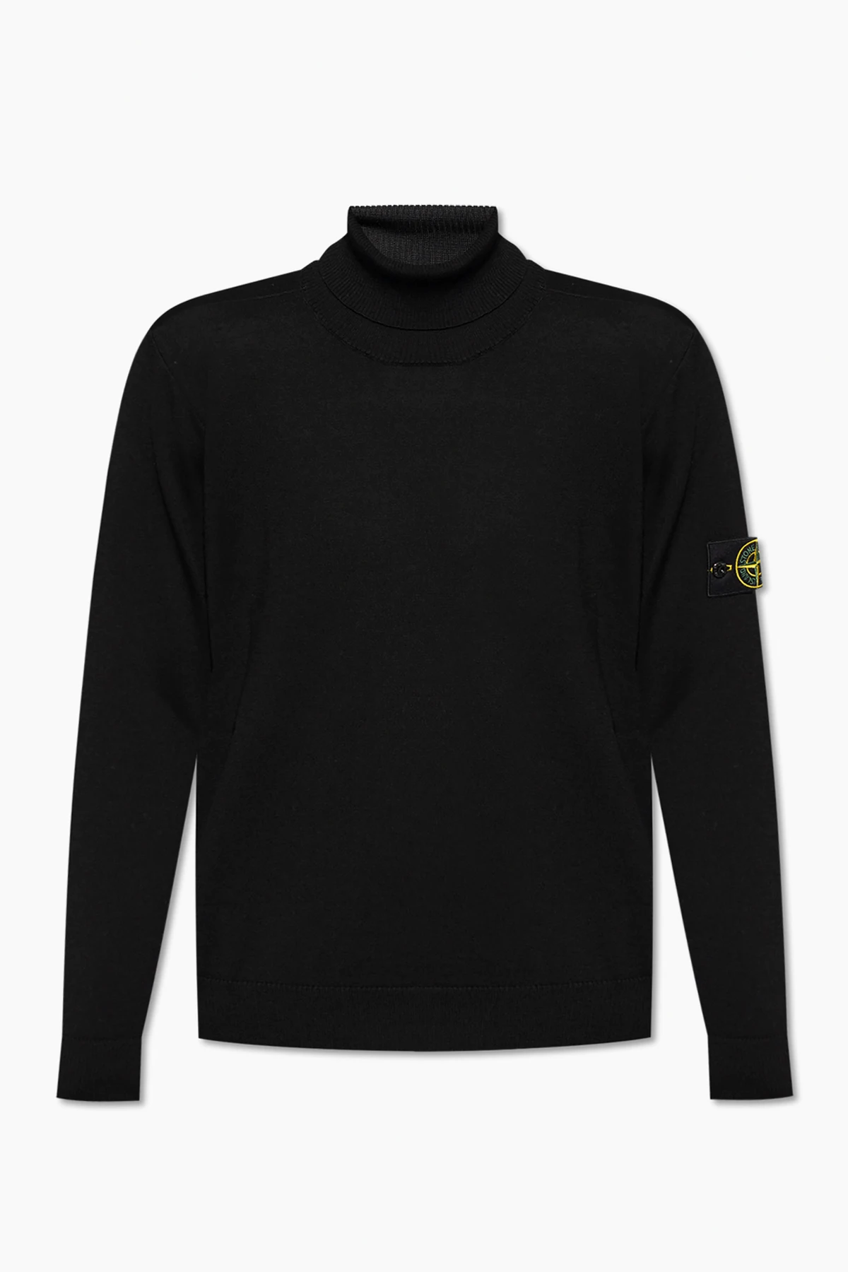 BLACK Woolen turtleneck