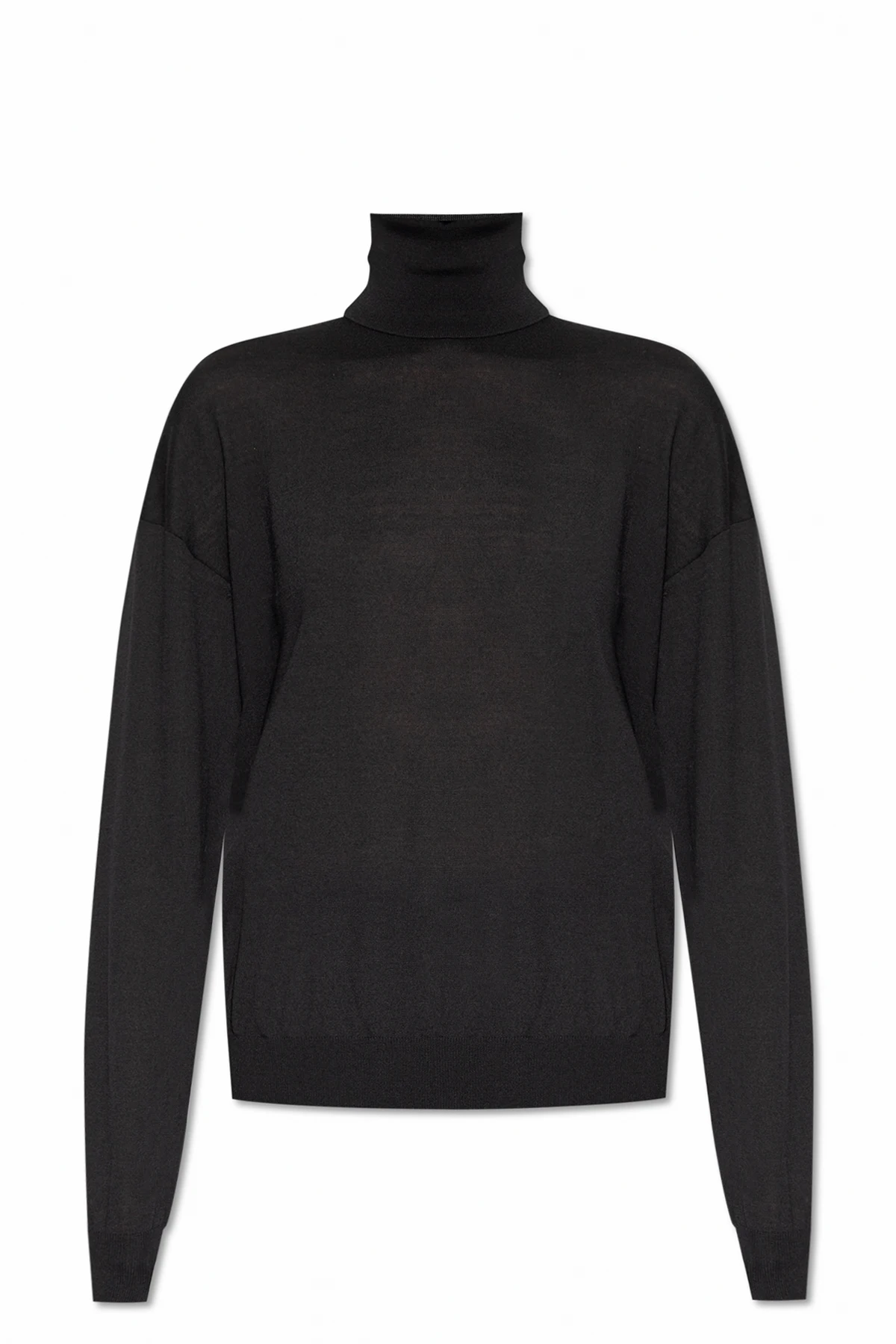 Wool turtleneck top