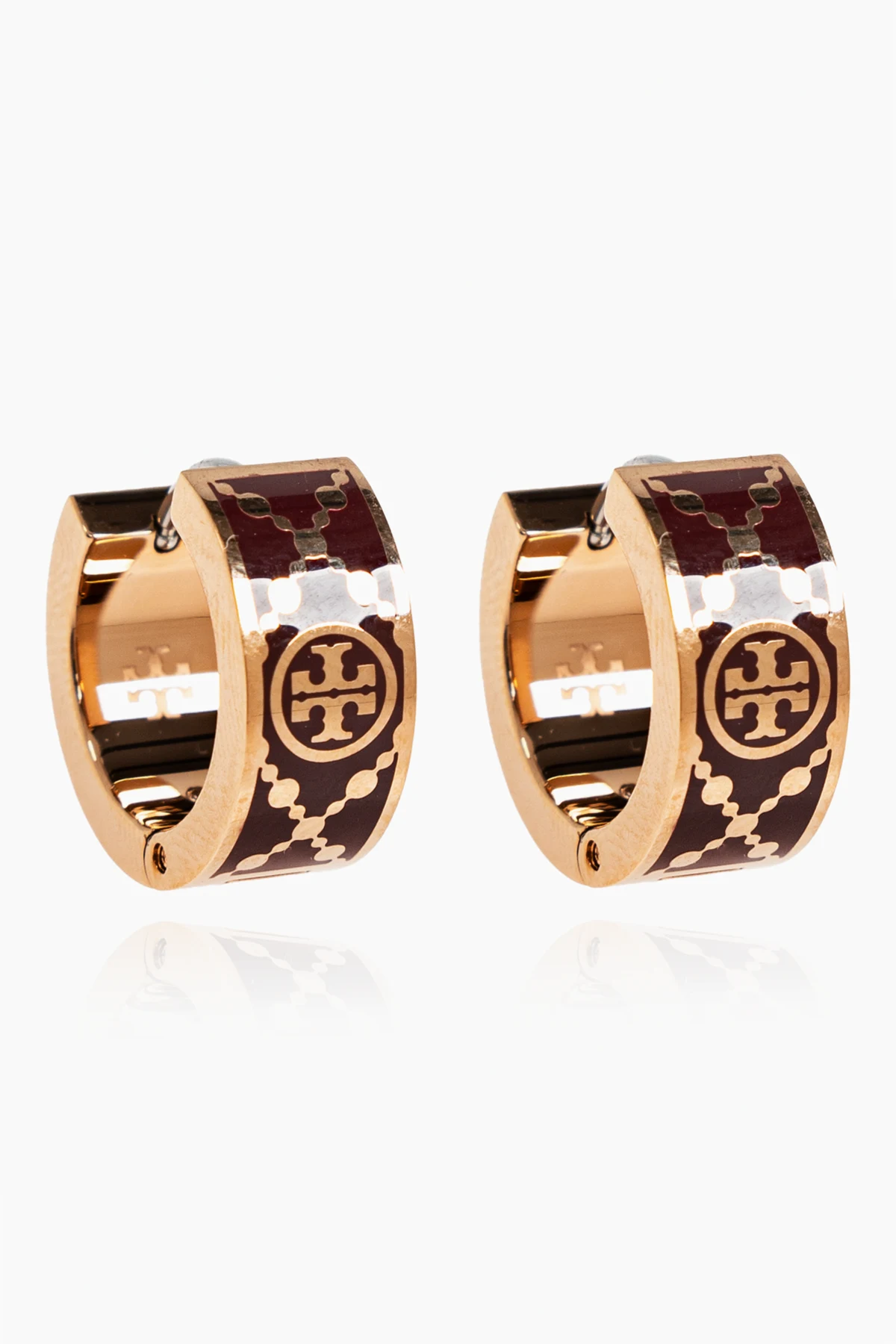 GOLD Earrings T-Monogram